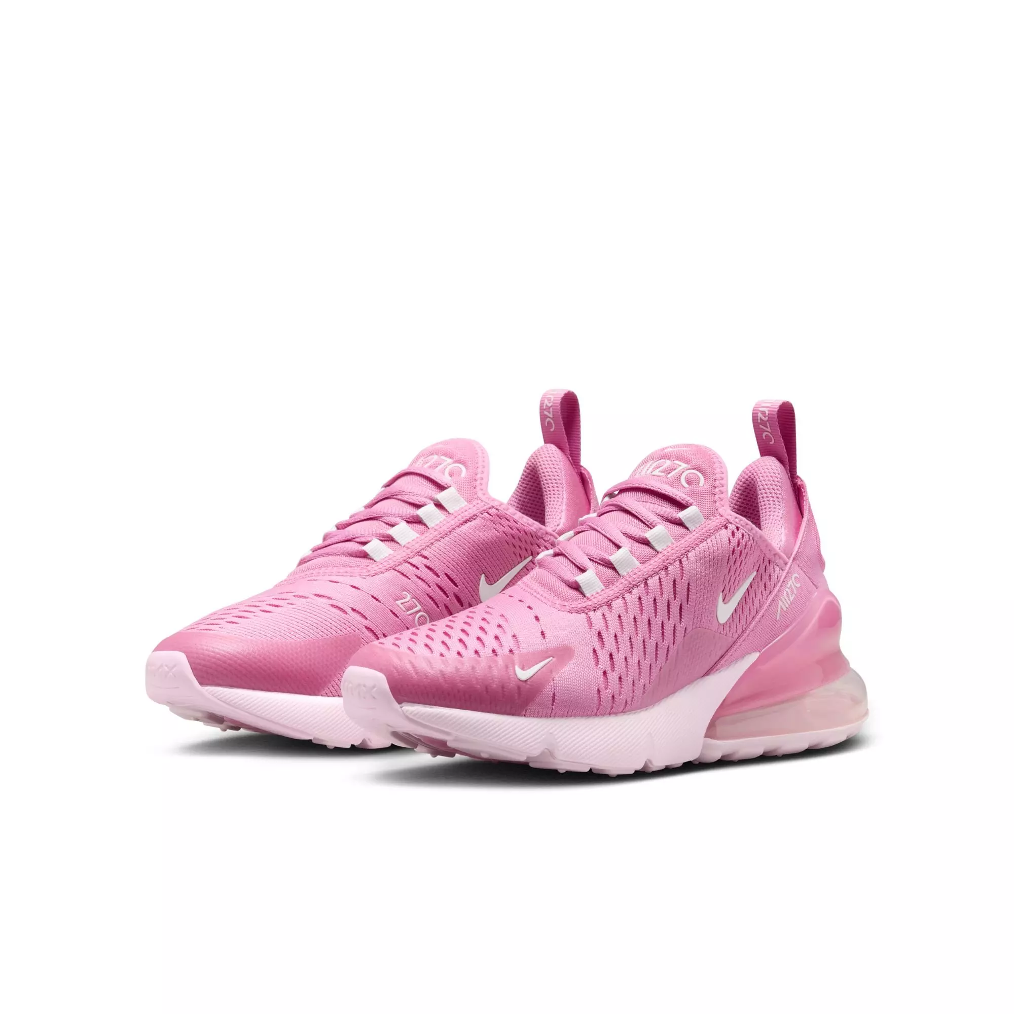 Nike Air Max 270 "Magic Flamingo/Pink Foam" Grade School Girls' Shoe - PINK