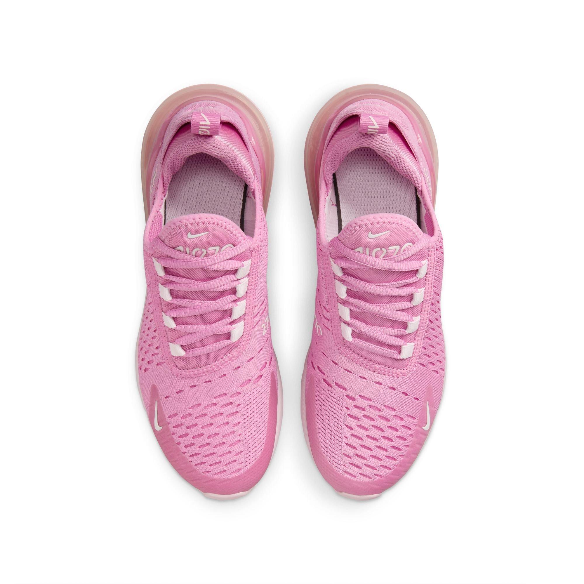 Nike Air Max 270 Grade School Girls' "Magic Flamingo/Pink Foam" Shoe