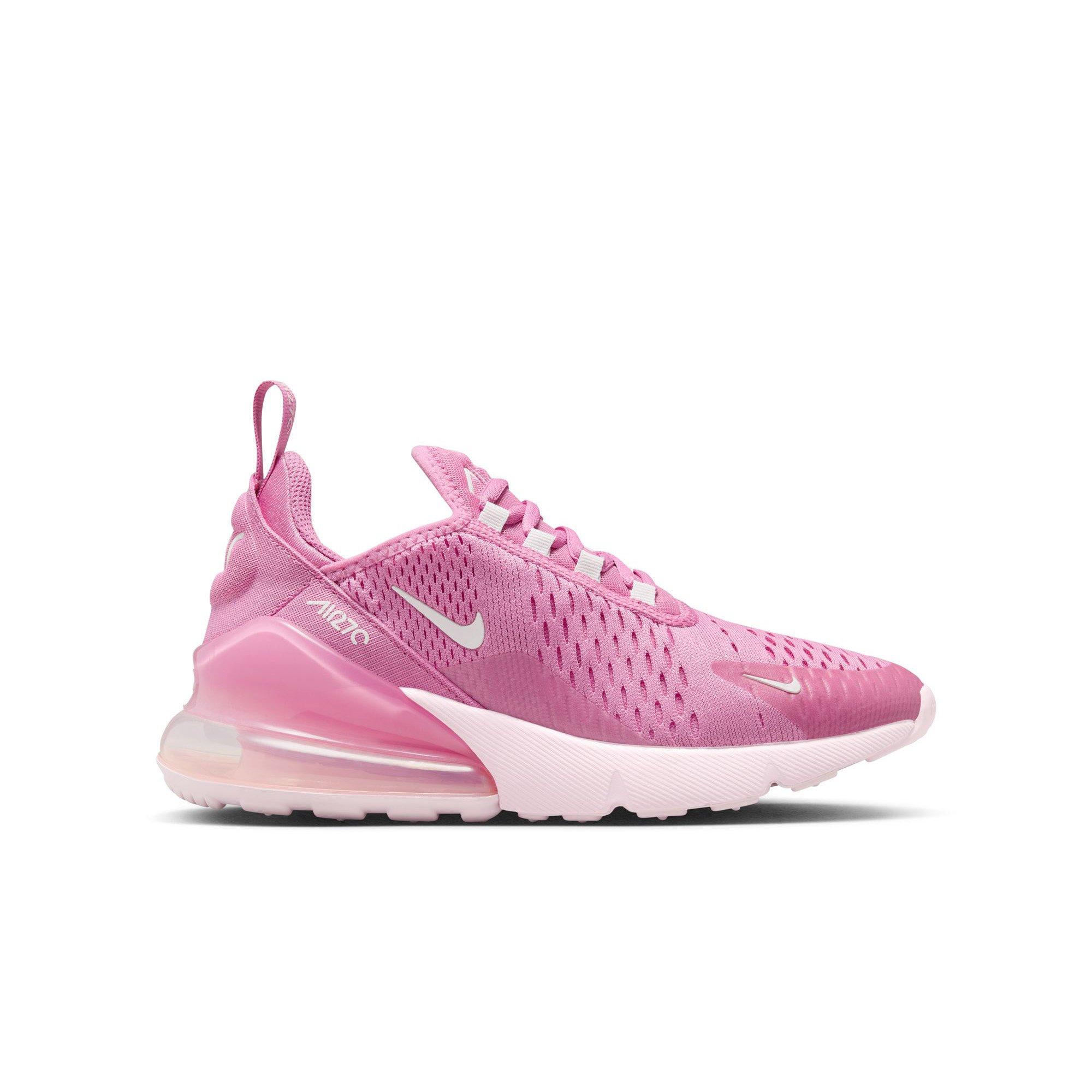 Nike Air Max 270 Magic Flamingo Pink Foam Grade School Girls Shoe Hibbett