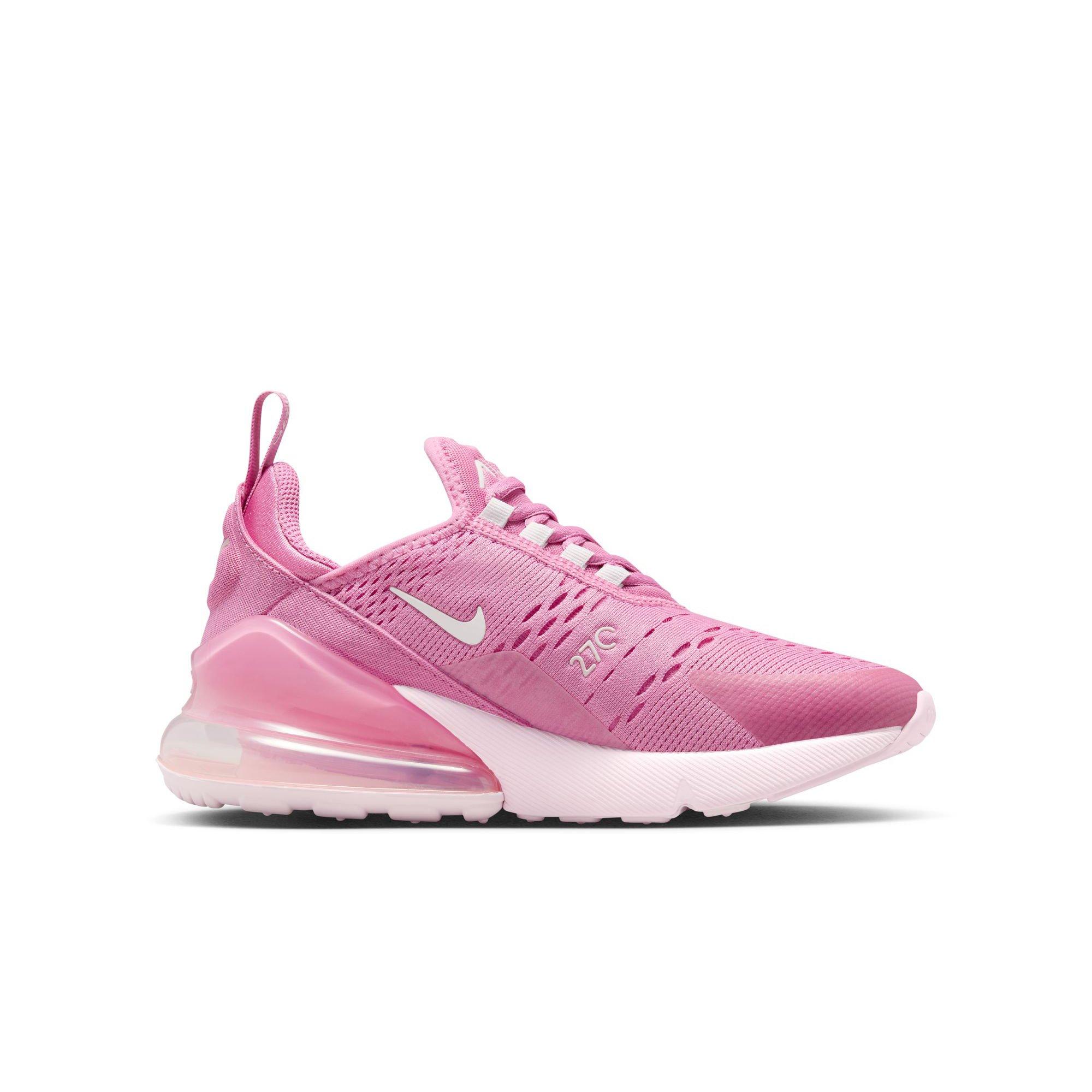 Nike Air Max 270 Magic Flamingo Pink Foam Grade School Girls Shoe Hibbett