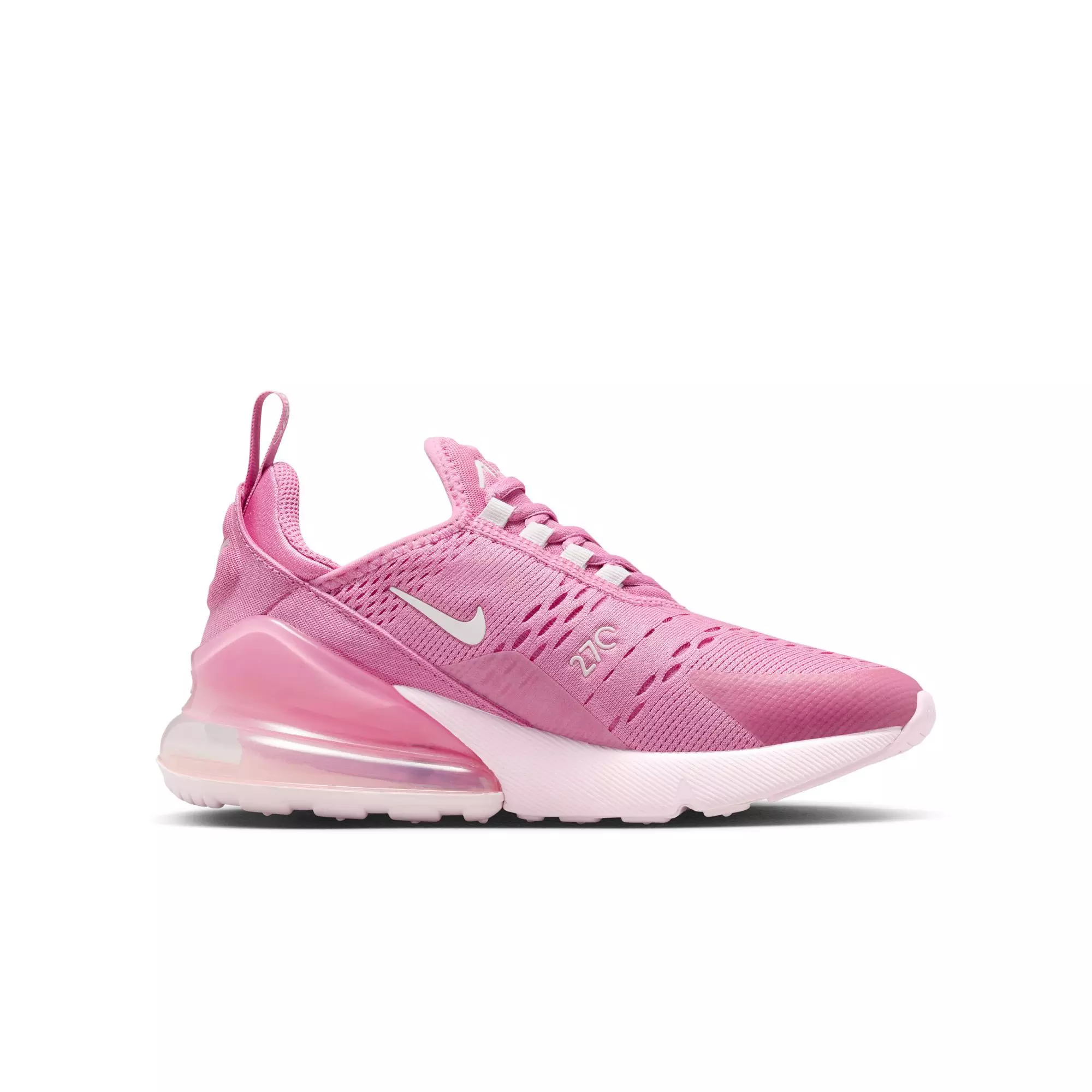 Nike Air Max 270 "Magic Flamingo/Pink Foam" Grade School Girls' Shoe - PINK