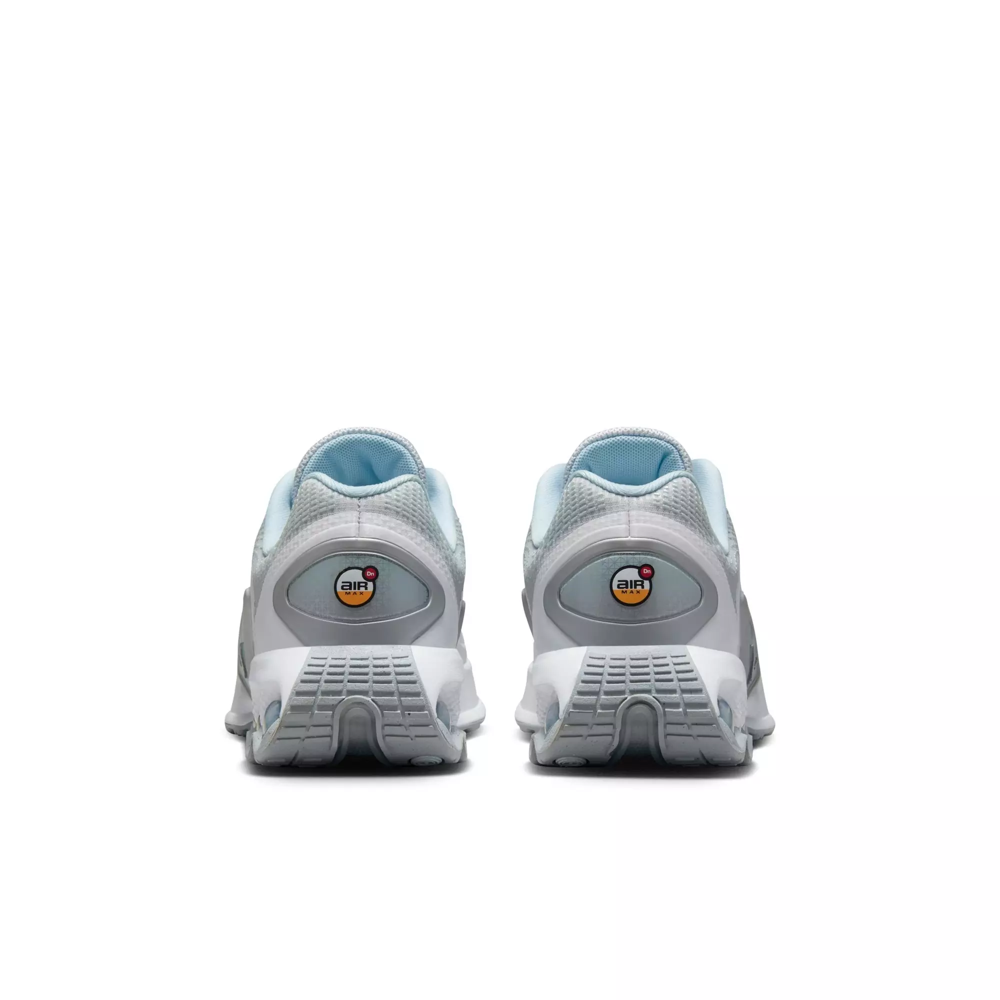Nike Air Max Dn "Pure Platinum/Metallic Silver" Grade School Kids' Shoe - WHITE/LT BLUE