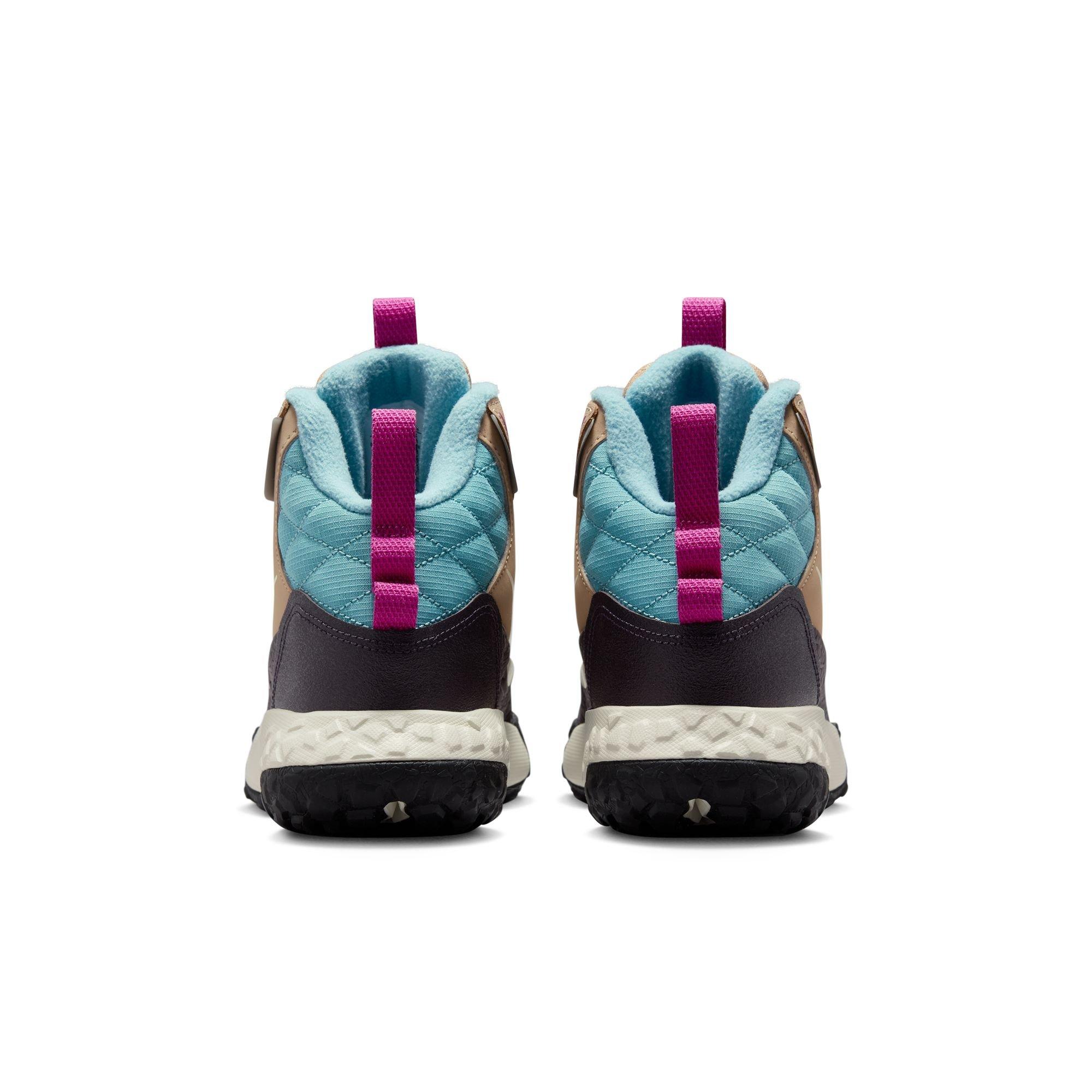 Nike Terrascout Grade School Girls' "Hemp/Pale Ivory/Burgundy Ash/Denim Turq" Boot