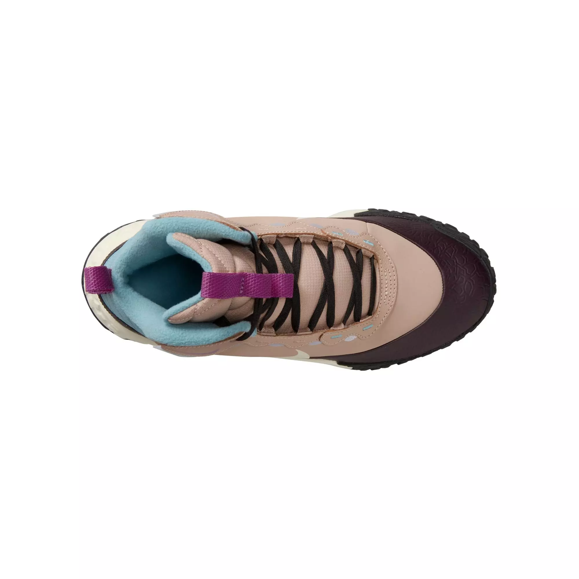 Nike Terrascout "Hemp/Pale Ivory/Burgundy Ash/Denim Turq" Grade School Girls' Boot - TAN/BROWN