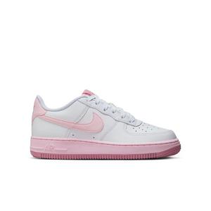 Nike Air Force 1 "White/Pink Foam/Elemental Pink" Preschool Girls' Shoe