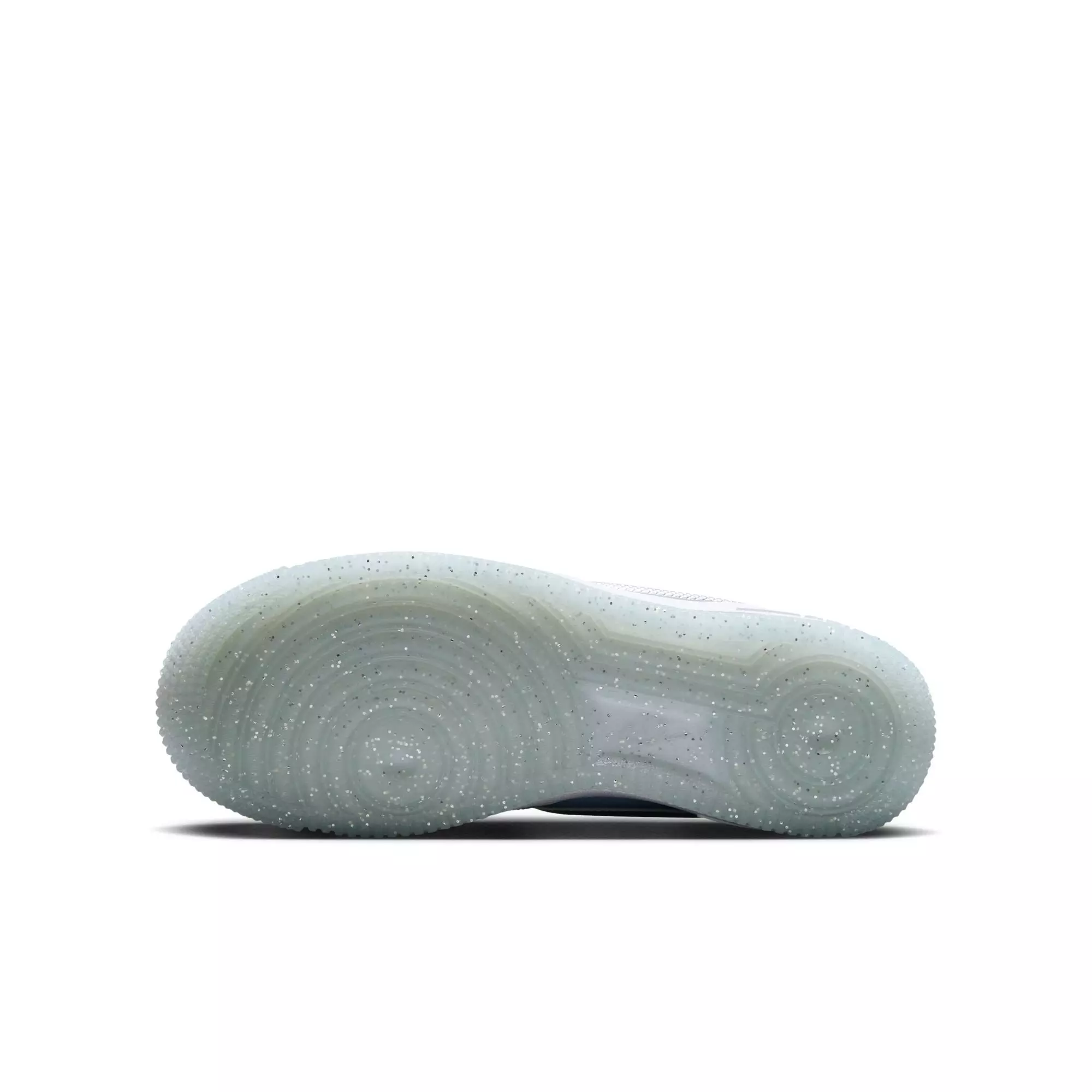 Nike Air Force 1 "Pure Platinum/Mtlc Silver" Preschool Girls' Shoe - GREY/LT BLUE