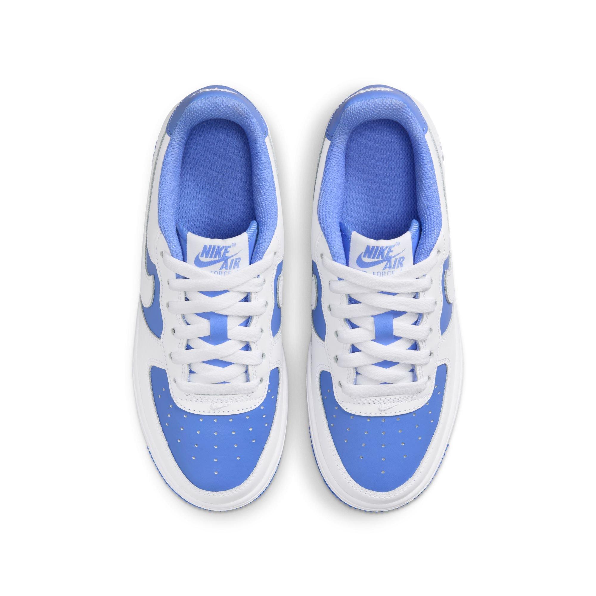 Nike Air Force 1 Preschool Girls' "White/Royal Pulse" Shoe