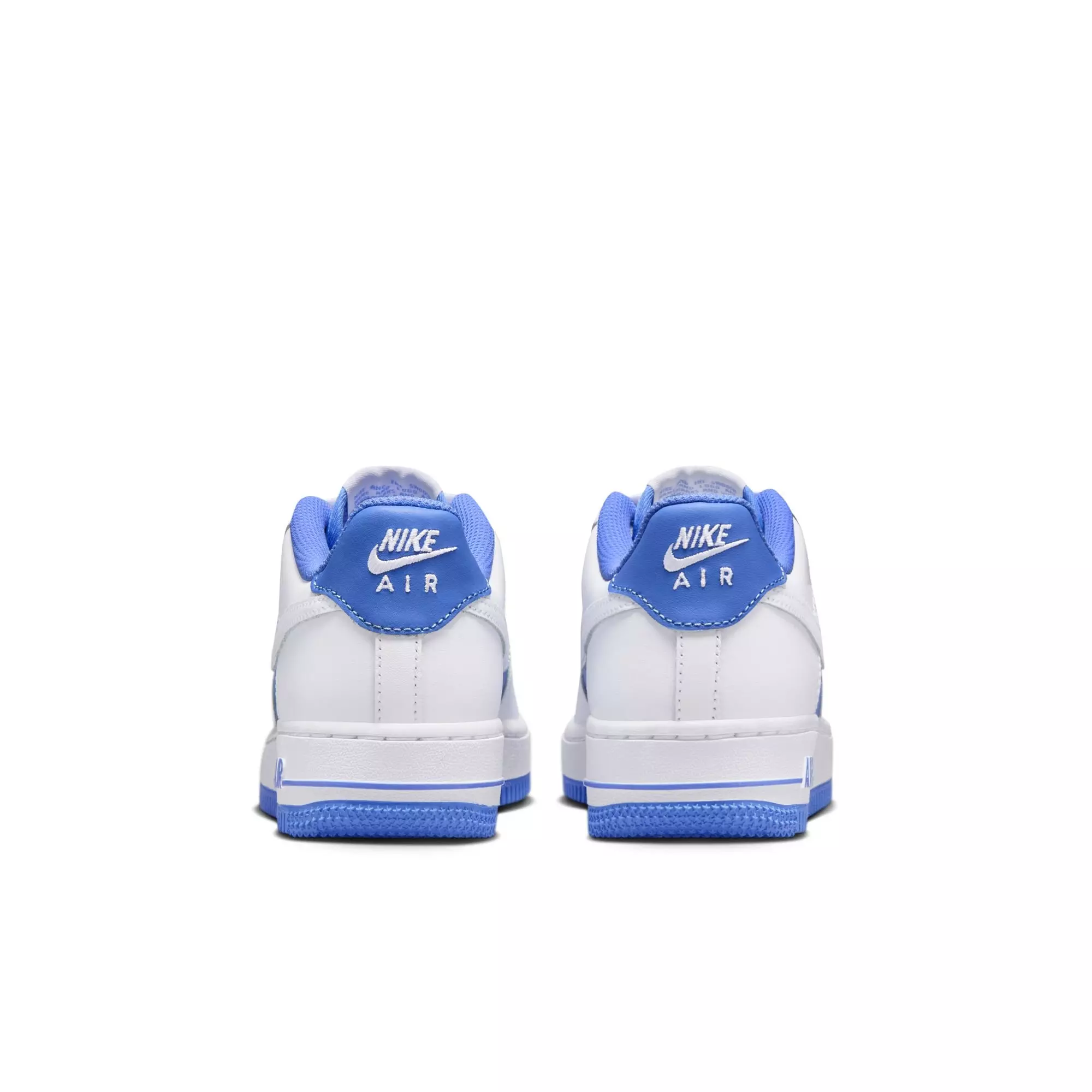 Nike Air Force 1 "White/Royal Pulse" Preschool Girls' Shoe - WHITE/BLUE
