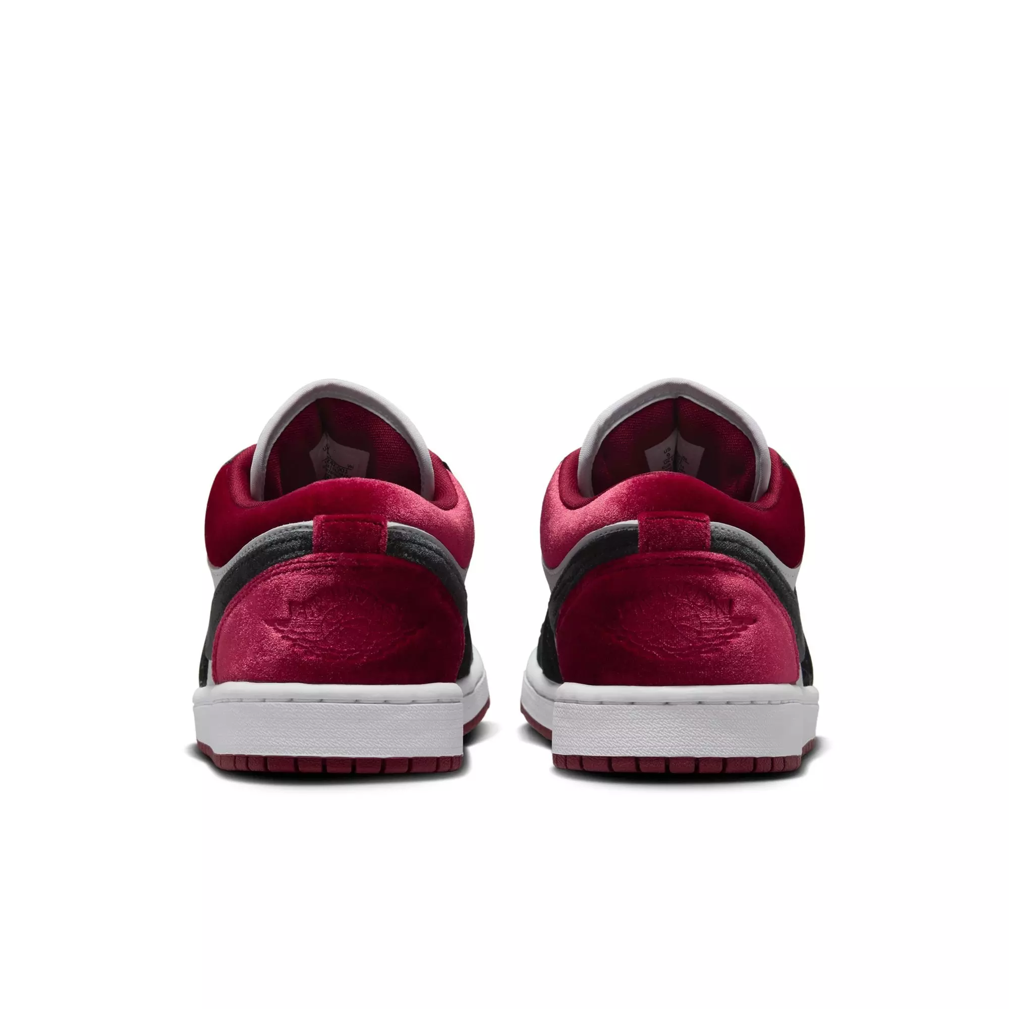 Jordan 1 Low SE "Black/White/Team Red" Women's Shoe - BLACK/RED/WHITE