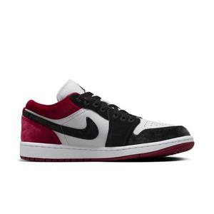 Jordan 1 Low SE "Black/White/Team Red" Women's Shoe