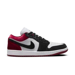 Jordan 1 Low SE "Black/White/Team Red" Women's Shoe