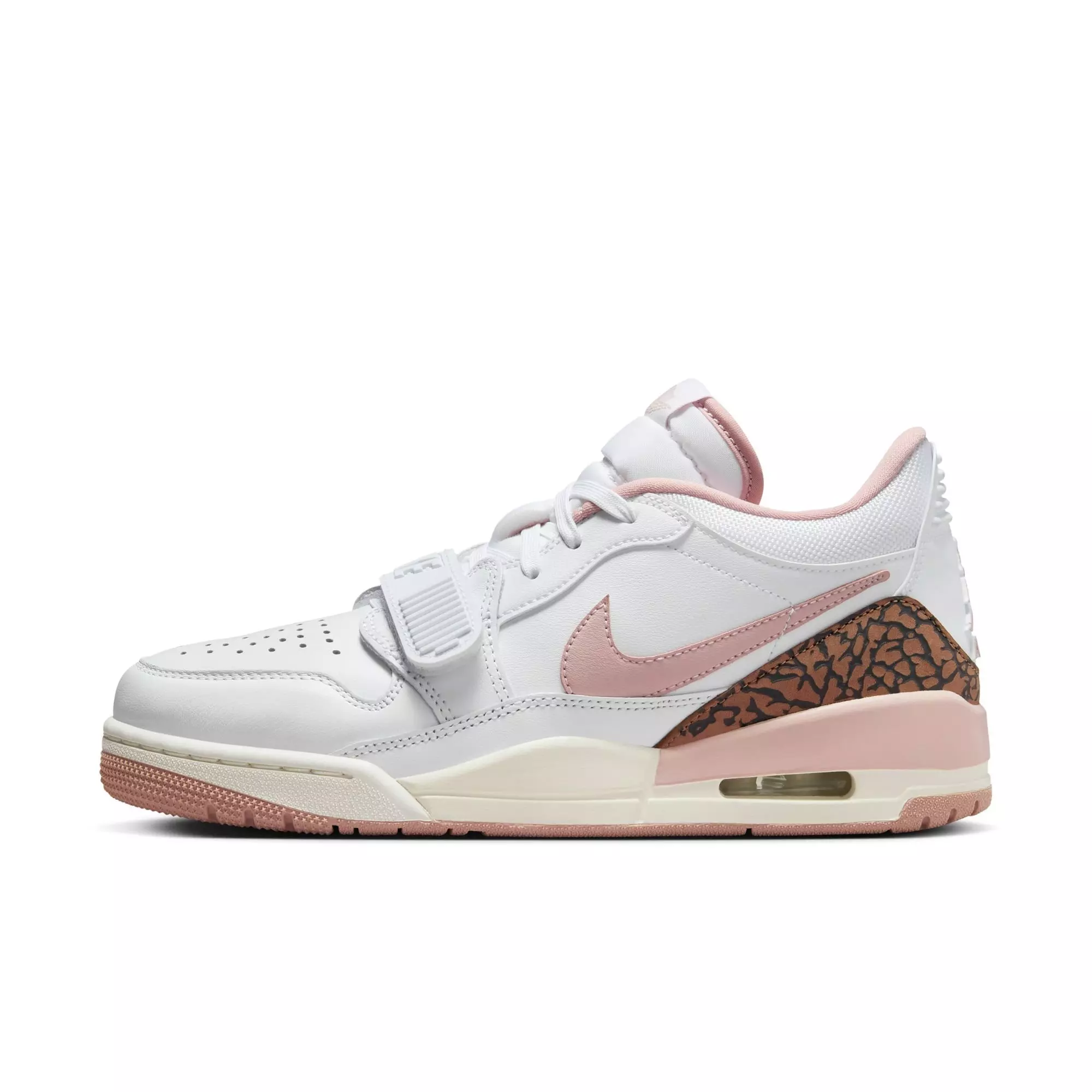 Jordan Legacy 312 Low "White/Pink Oxford/Archaeo Brown/Sail" Women's Shoe - WHITE/PINK