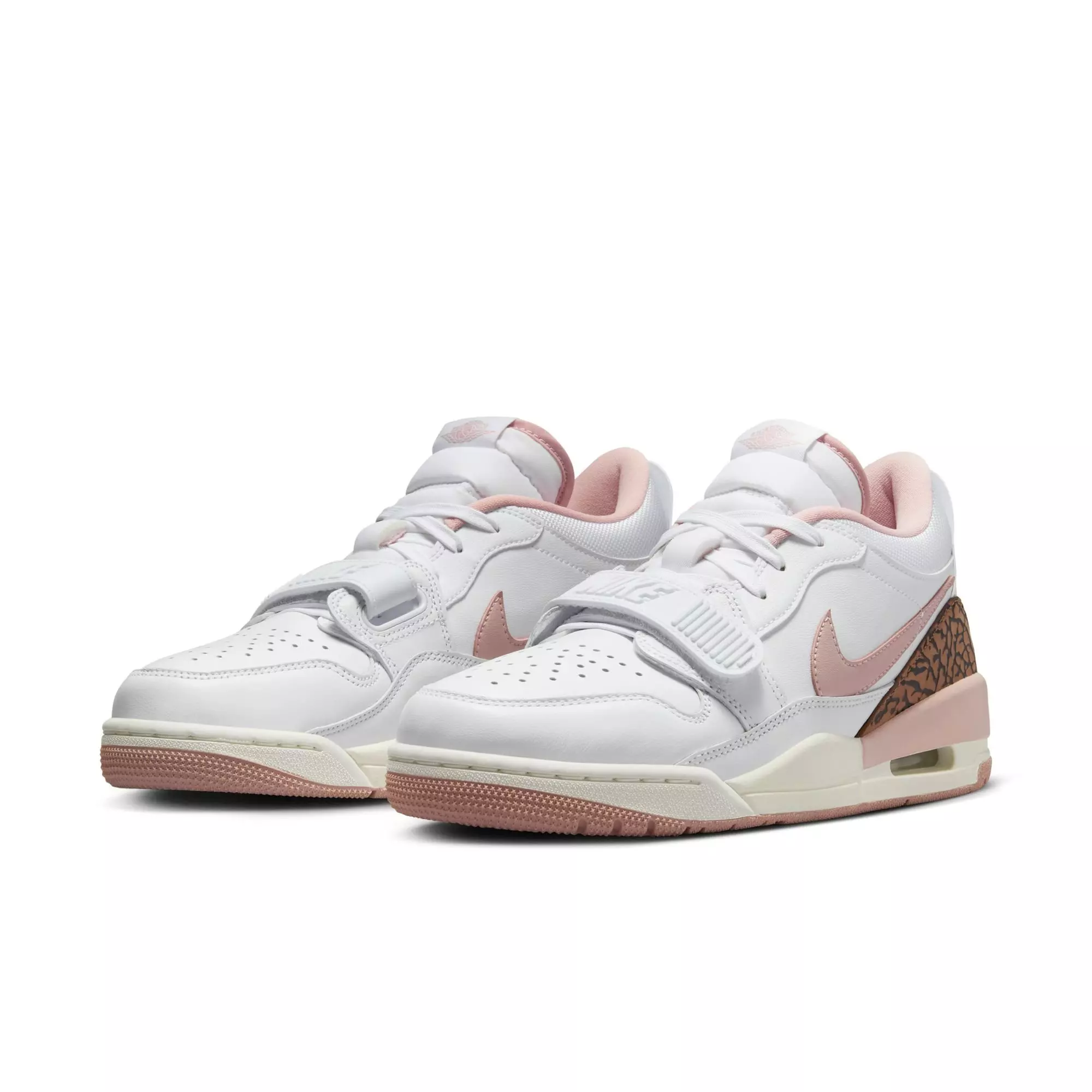 Jordan Legacy 312 Low "White/Pink Oxford/Archaeo Brown/Sail" Women's Shoe - WHITE/PINK