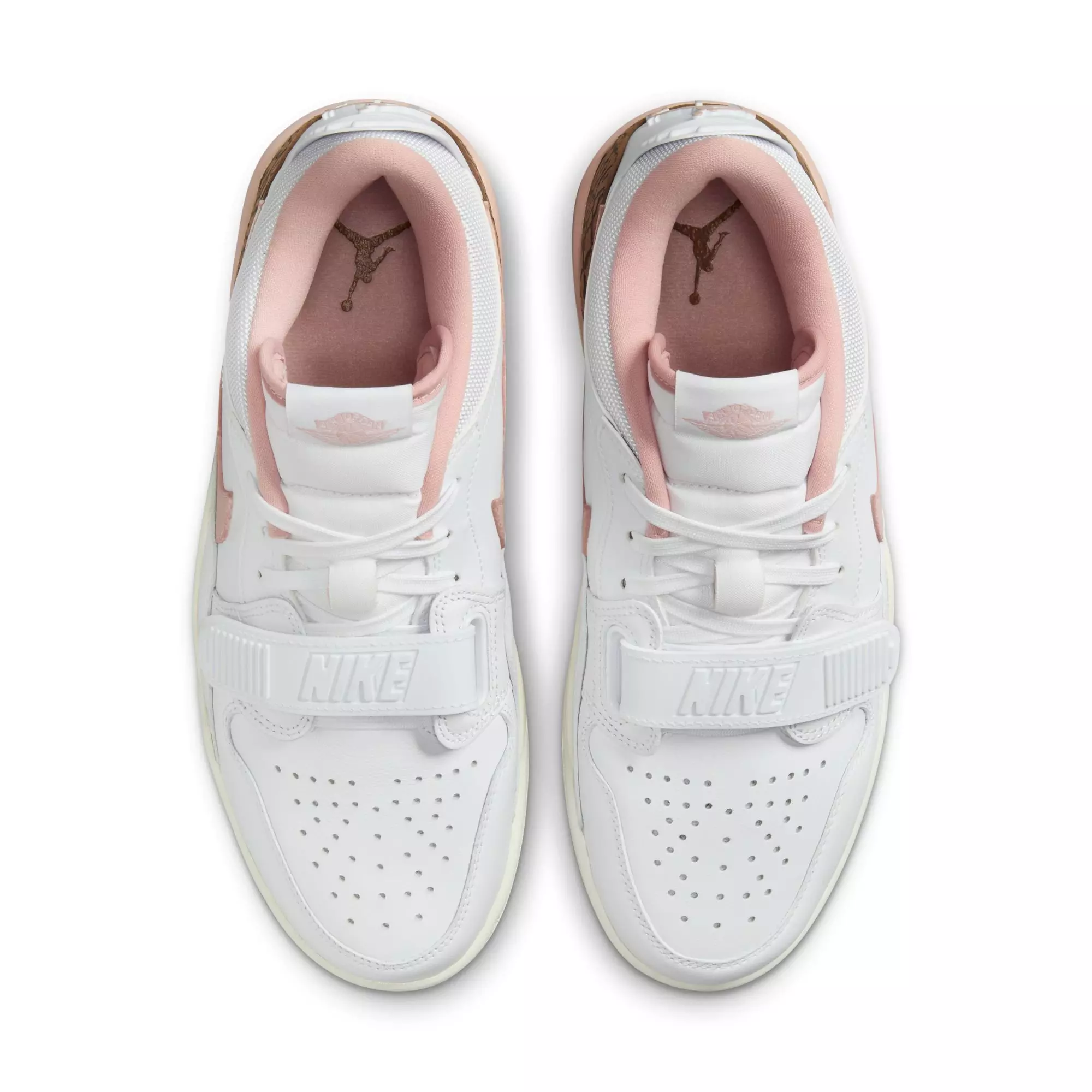 Jordan Legacy 312 Low "White/Pink Oxford/Archaeo Brown/Sail" Women's Shoe - WHITE/PINK