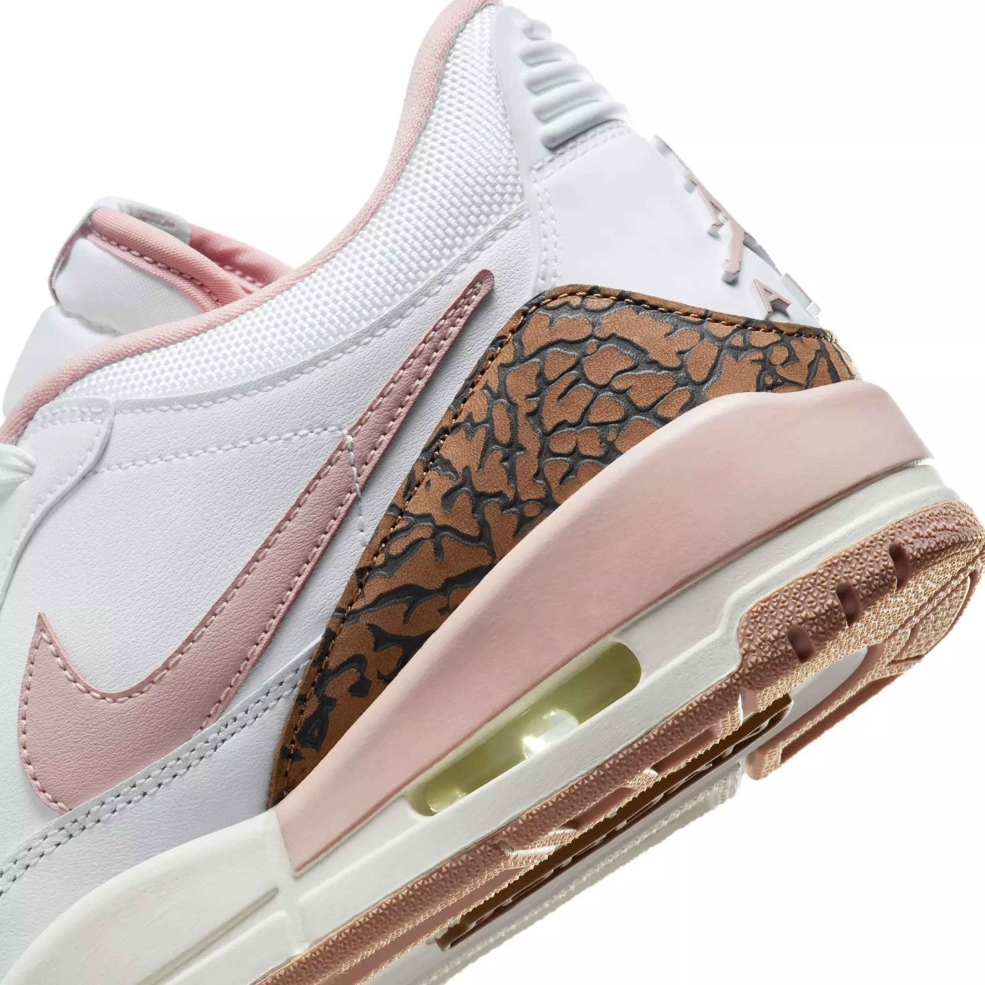 Jordan Legacy 312 Low "White/Pink Oxford/Archaeo Brown/Sail" Women's Shoe - WHITE/PINK