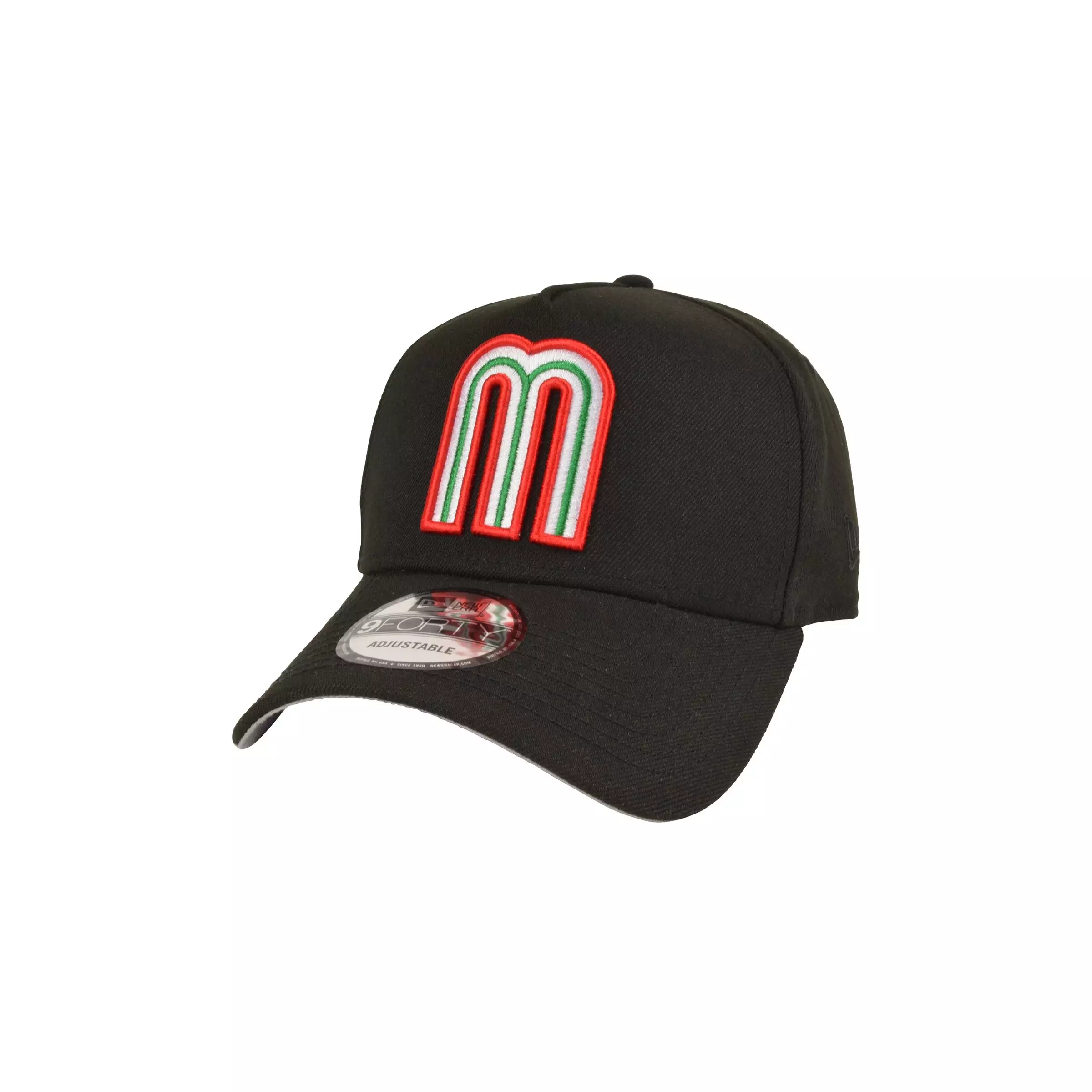 New Era Mexico 9FORTY A-Frame Snapback-Black - BLACK