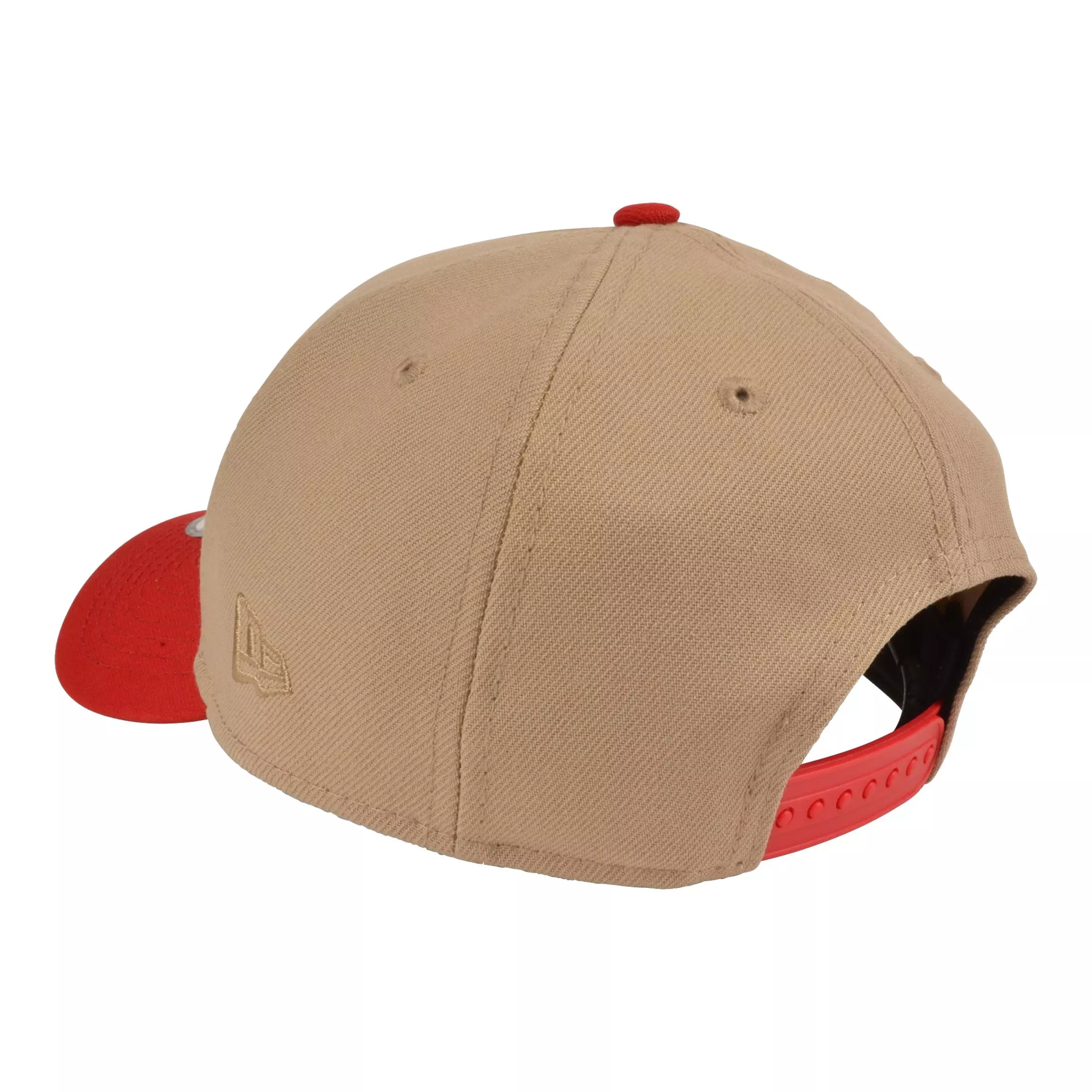 New Era Mexico 9FORTY A-Frame Snapback Hat - Cream/Red - CREAM/RED