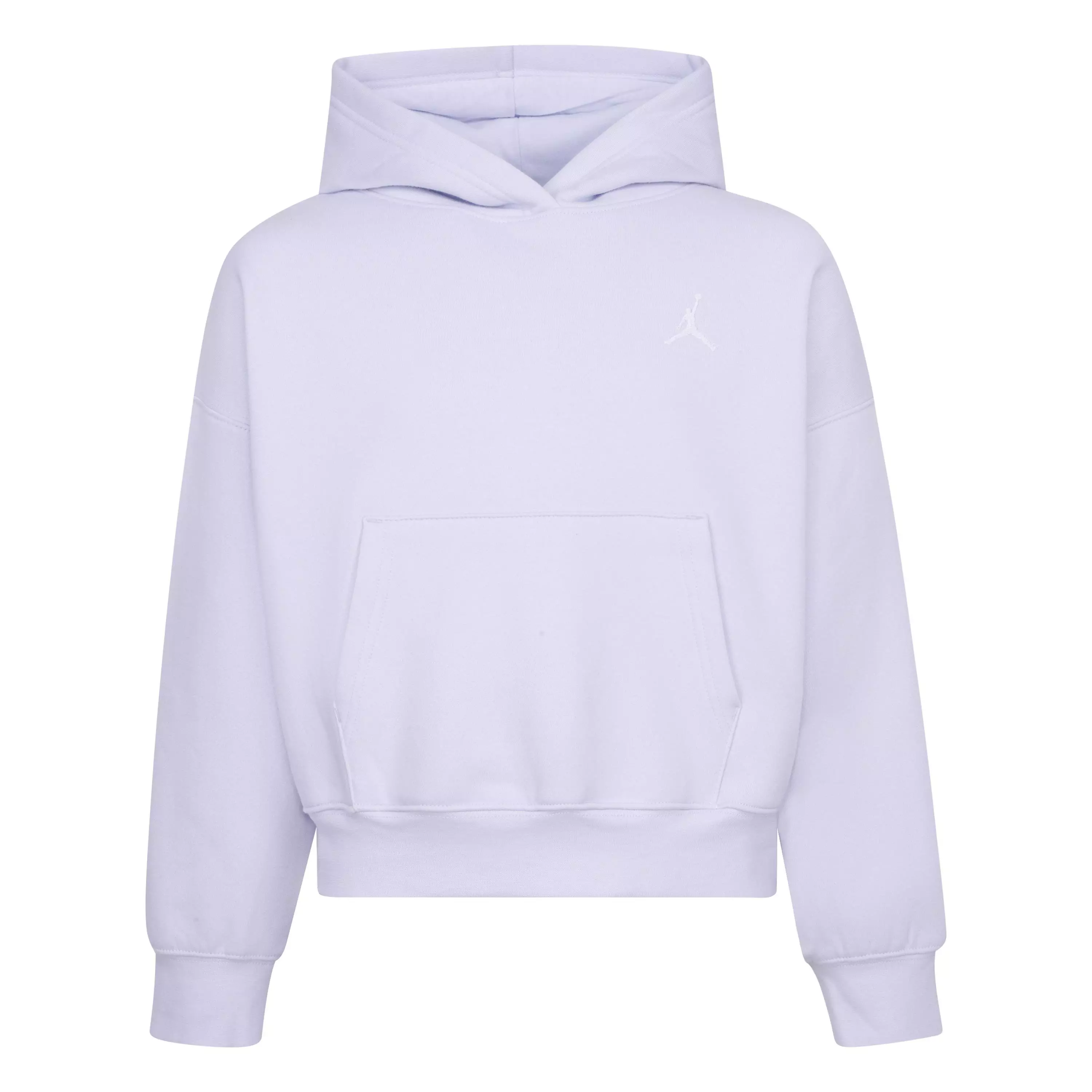 Jordan Big Girls' Brooklyn Essential Hoodie - LT BLUE