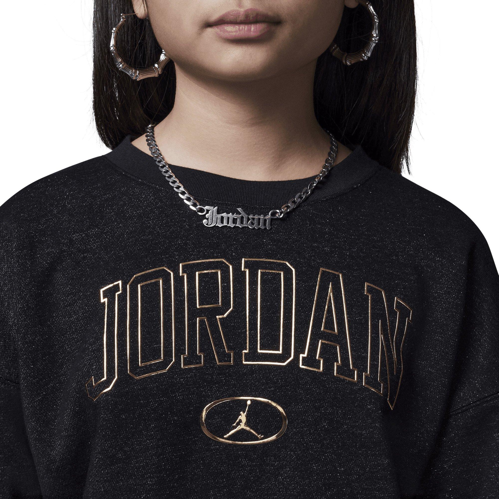 Jordan 1st Crew Big Girls' Sweatshirt