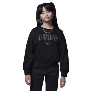 Jordan Big Girls' 1st Crew Sweatshirt