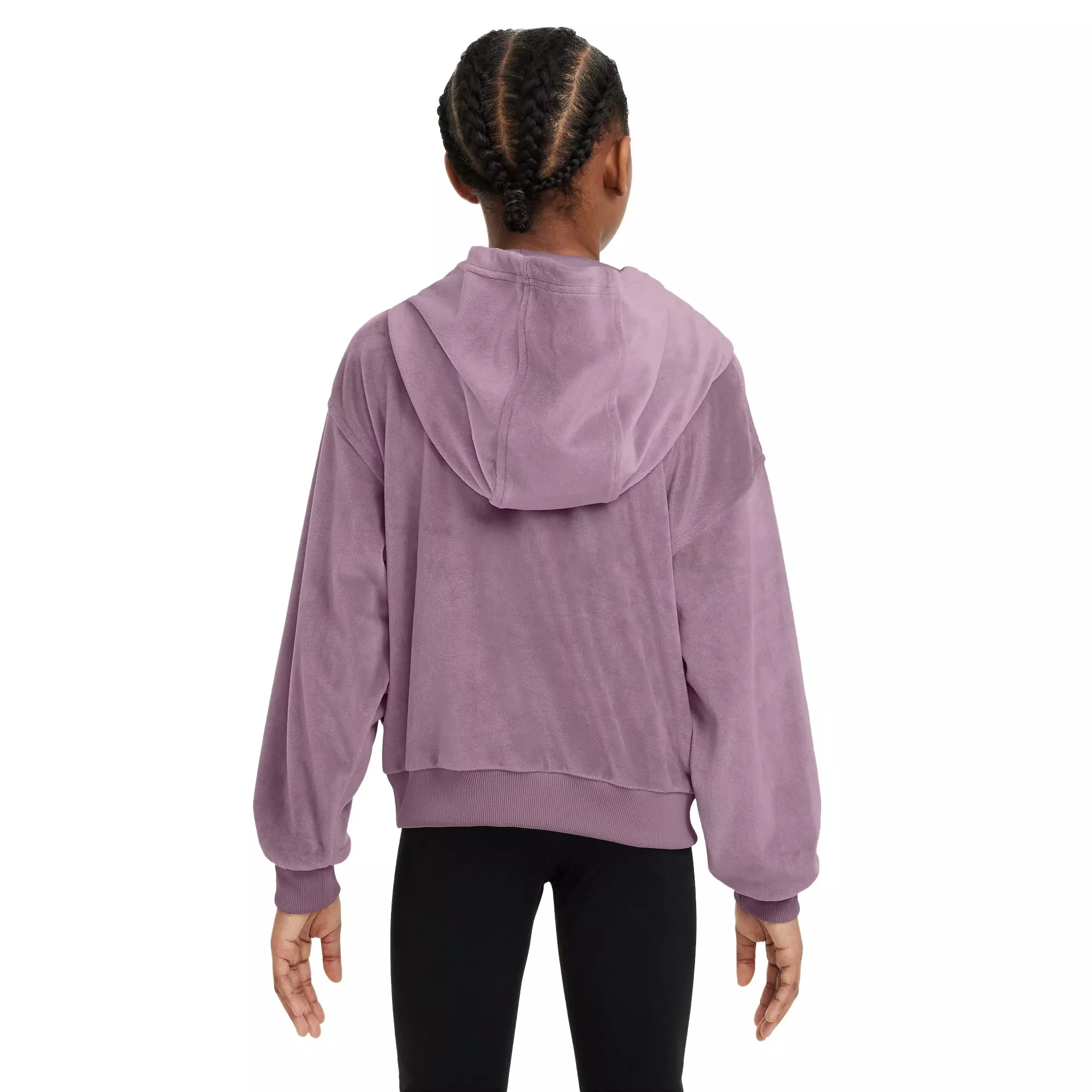 Nike Big Girls' Sportswear Pullover Hoodie - PINK