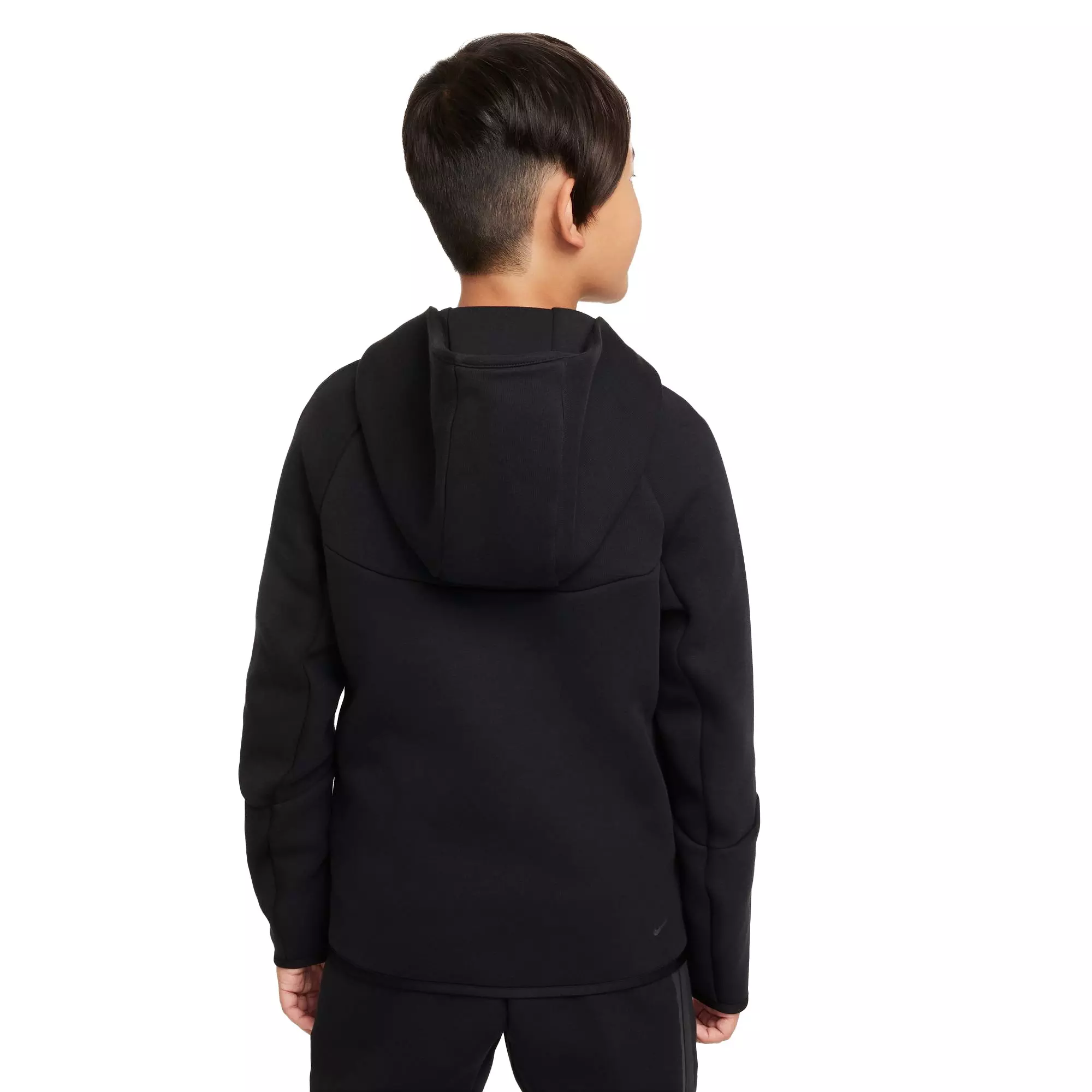 Nike Big Boys' Sportswear Tech Fleece Full-Zip Jacket - Black - BLACK
