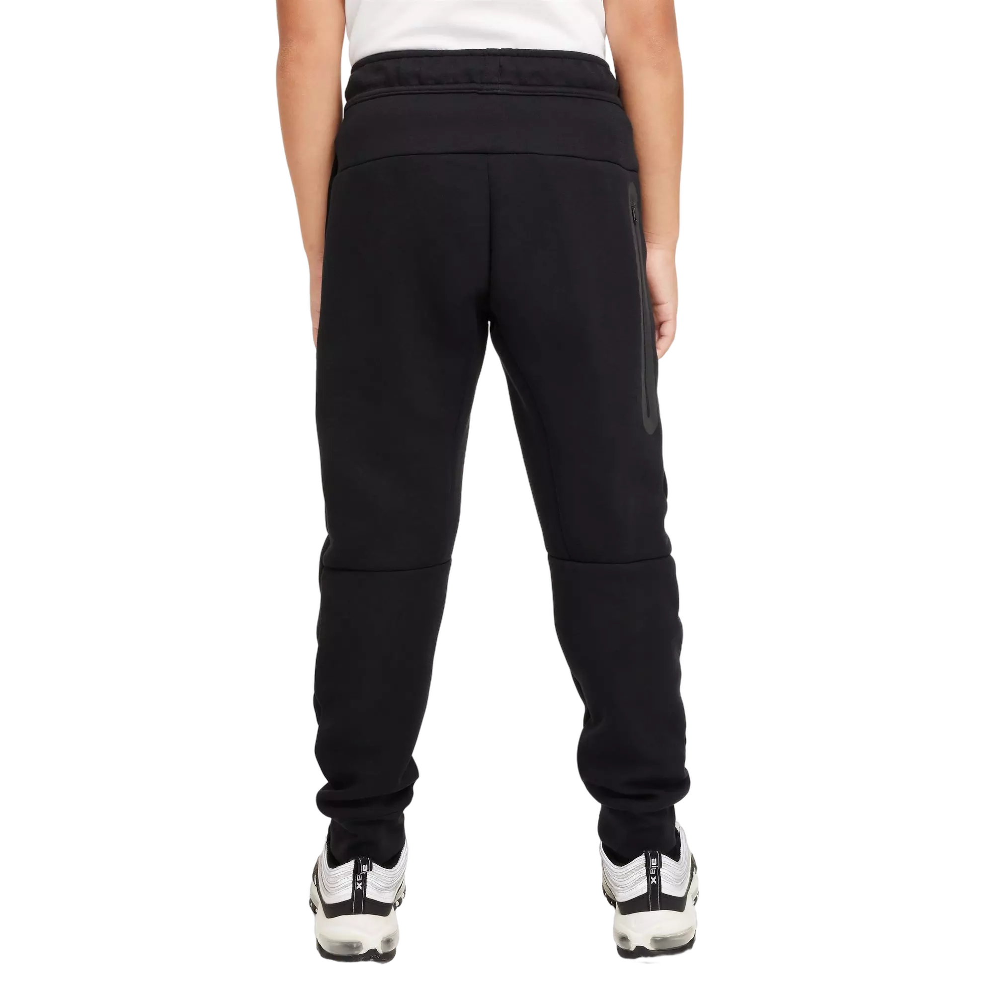 Nike Big Boys' Sportswear Tech Fleece Joggers - Black/Black - BLACK/BLACK