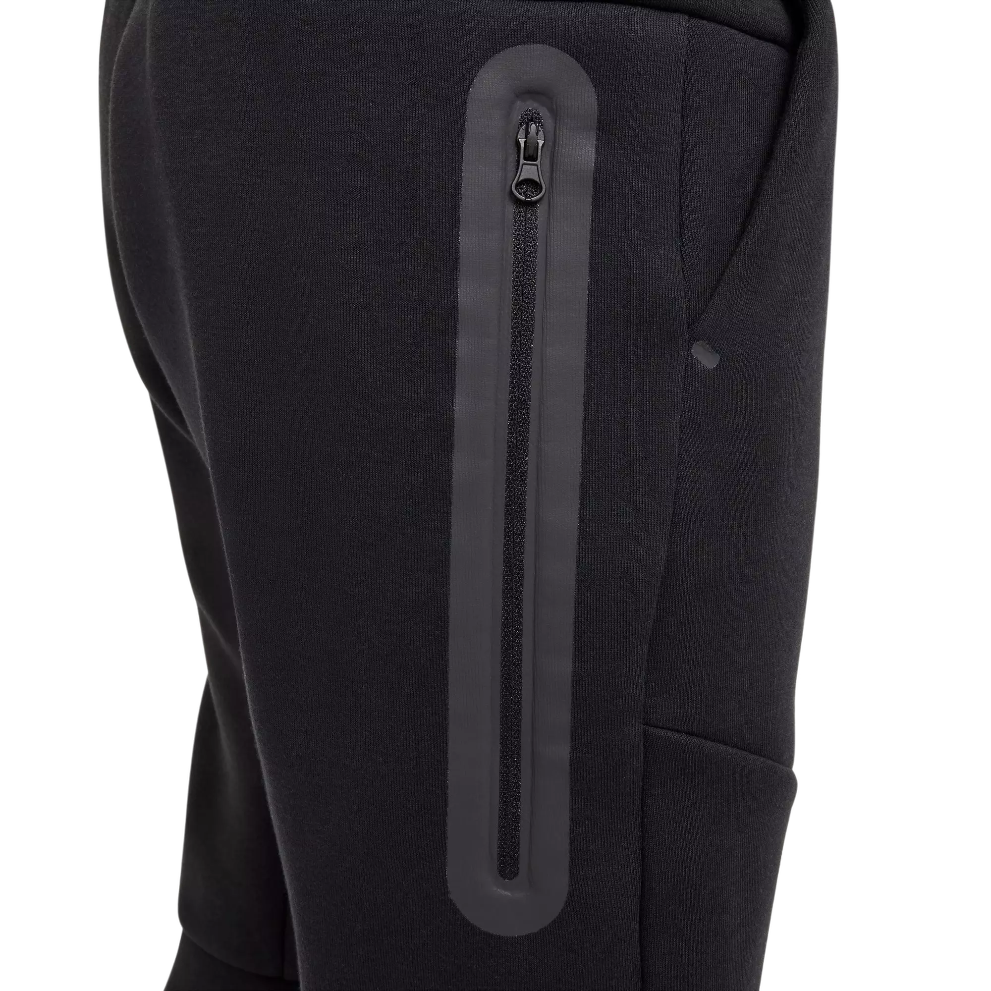 Nike Big Boys' Sportswear Tech Fleece Joggers - Black/Black - BLACK/BLACK