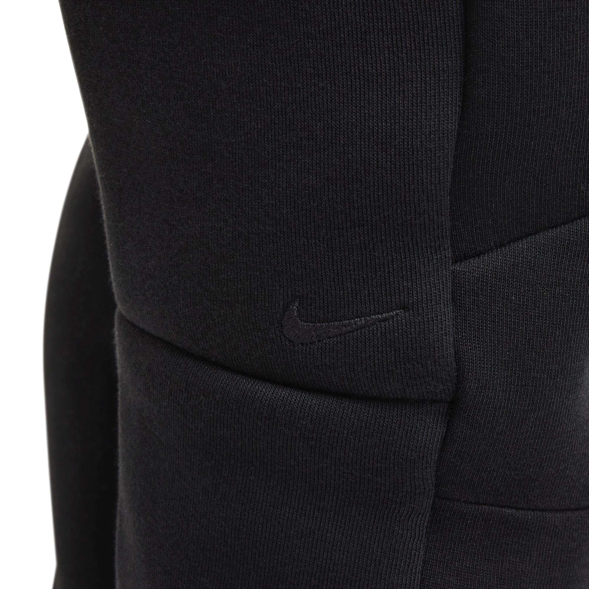 Nike Big Boys' Sportswear Tech Fleece Joggers - Black/Black - BLACK/BLACK Thumbnail View 7