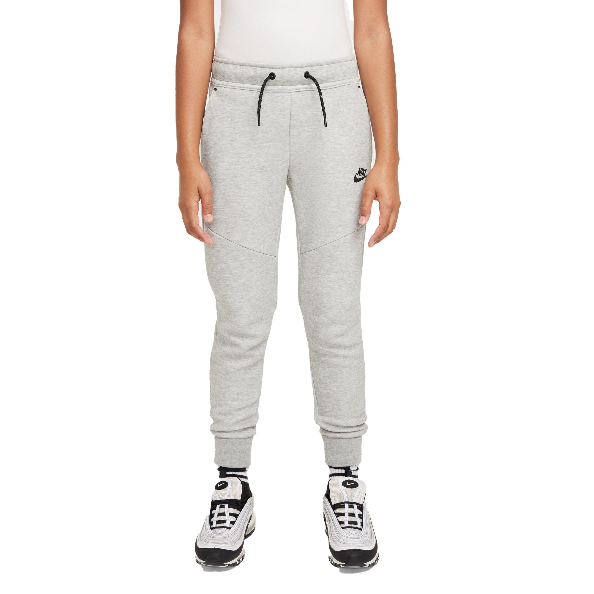 Nike Big Boys' Sportswear Tech Fleece Joggers-Grey - GREY