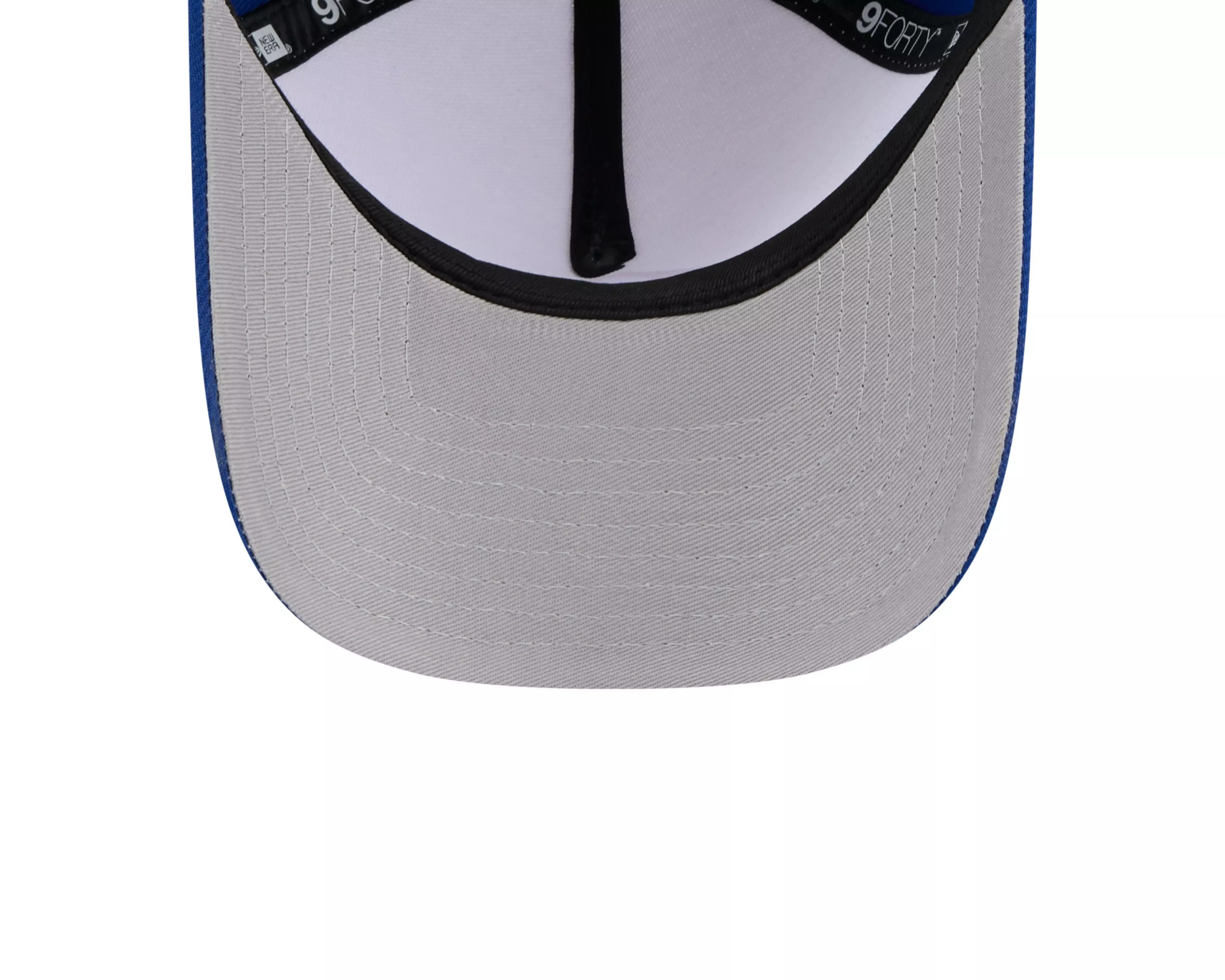 New Era Atlanta Braves 9FORTY Snapback Hat-White/Blue - WHITE/BLUE