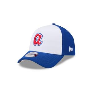 New Era Atlanta Braves 9FORTY Snapback Hat-White/Blue