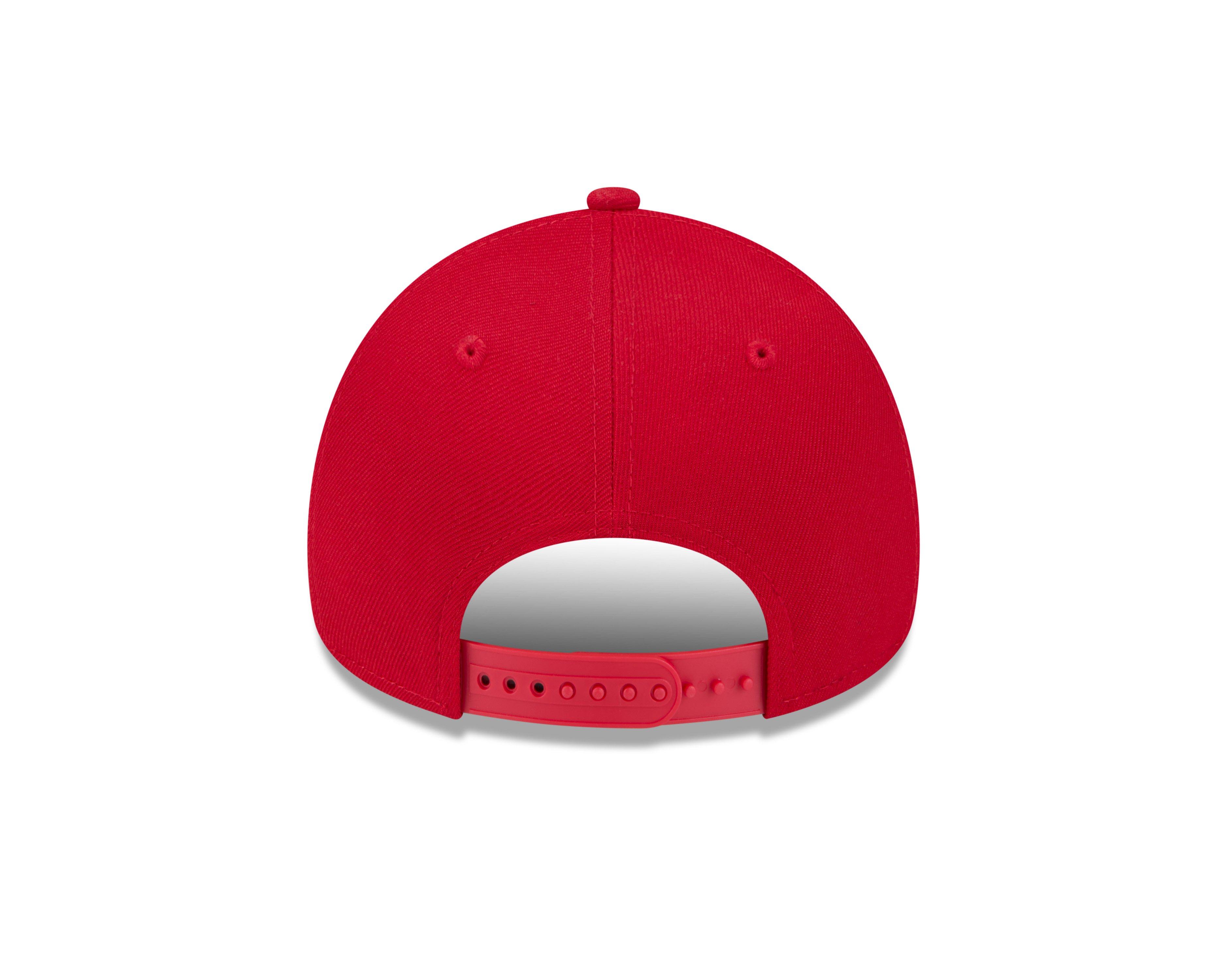 New Era New York Yankees 9FORTY Basic Snapback-Red/White - RED Thumbnail View 3