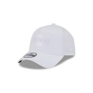 New Era Los Angeles Lakers 9FORTY Snapback Hat-Triple White