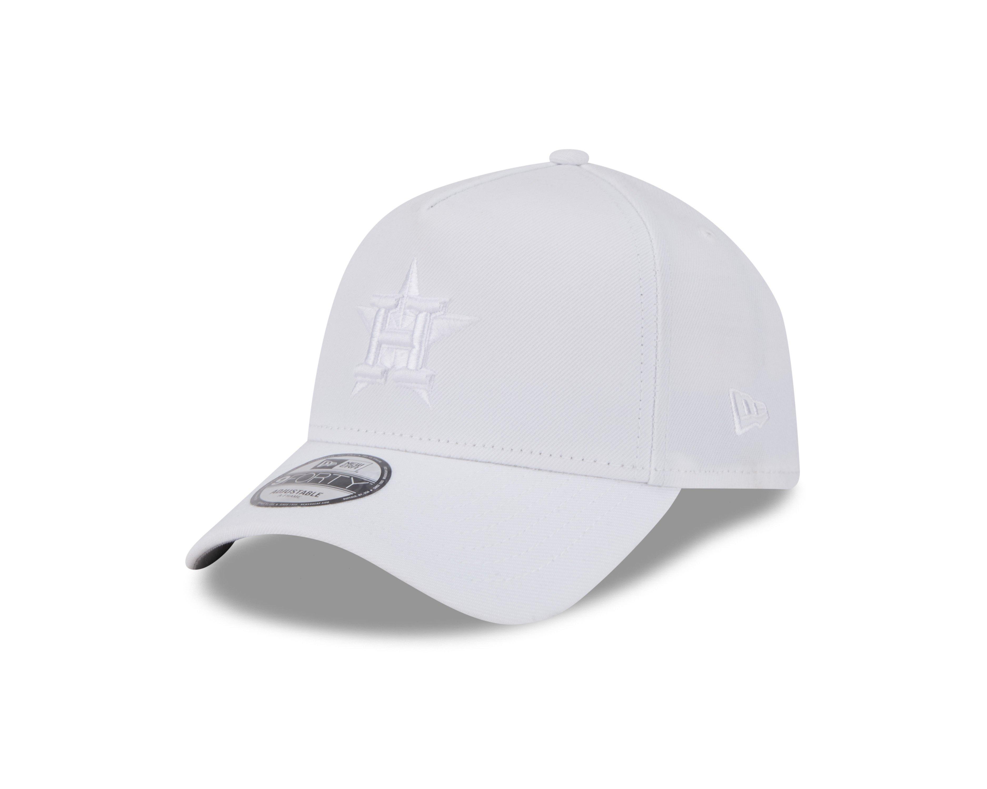 New Era Houston Astros 9FORTY Snapback-Triple White - WHITE Thumbnail View 1