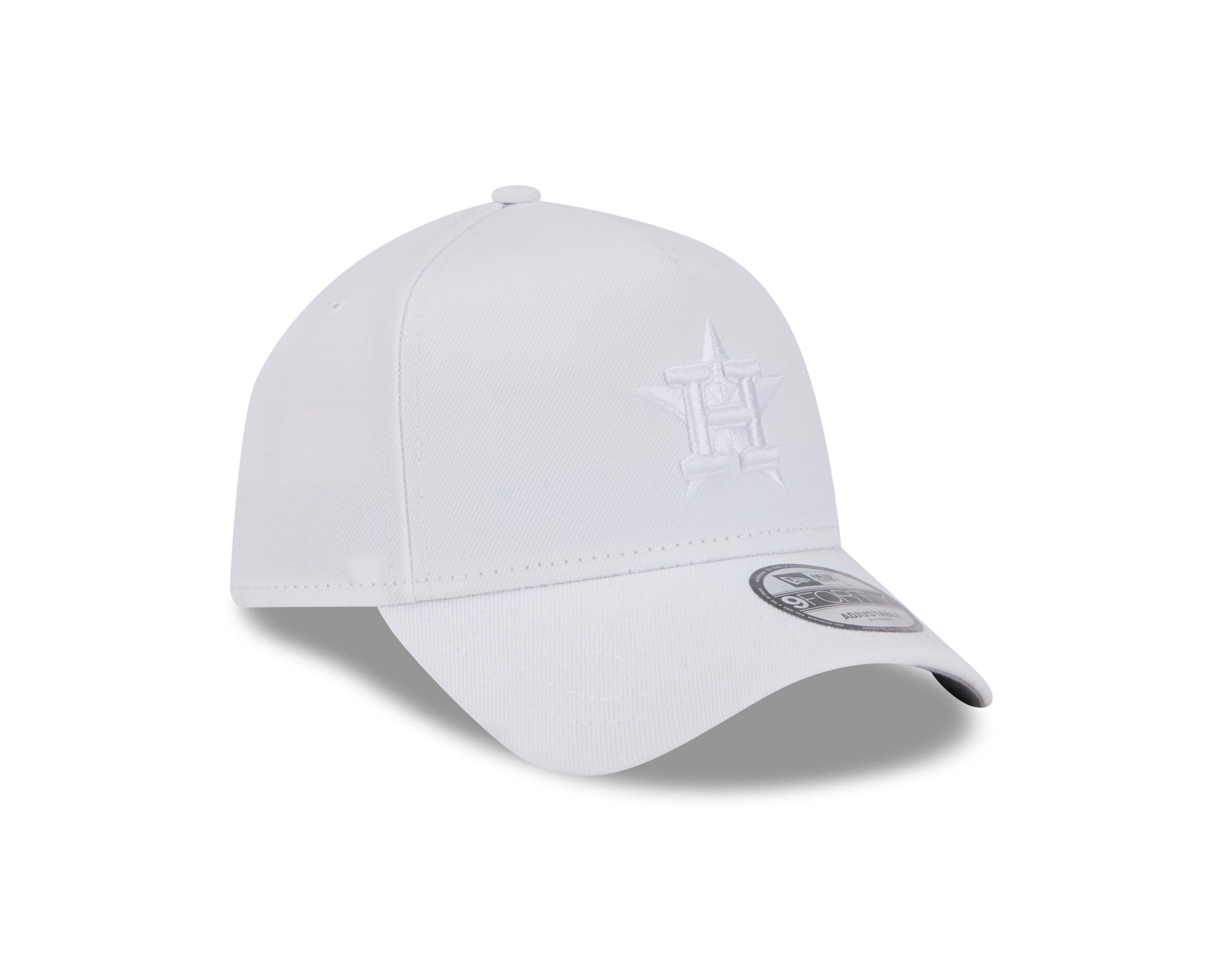 New Era Houston Astros 9FORTY Snapback-Triple White - WHITE Thumbnail View 2