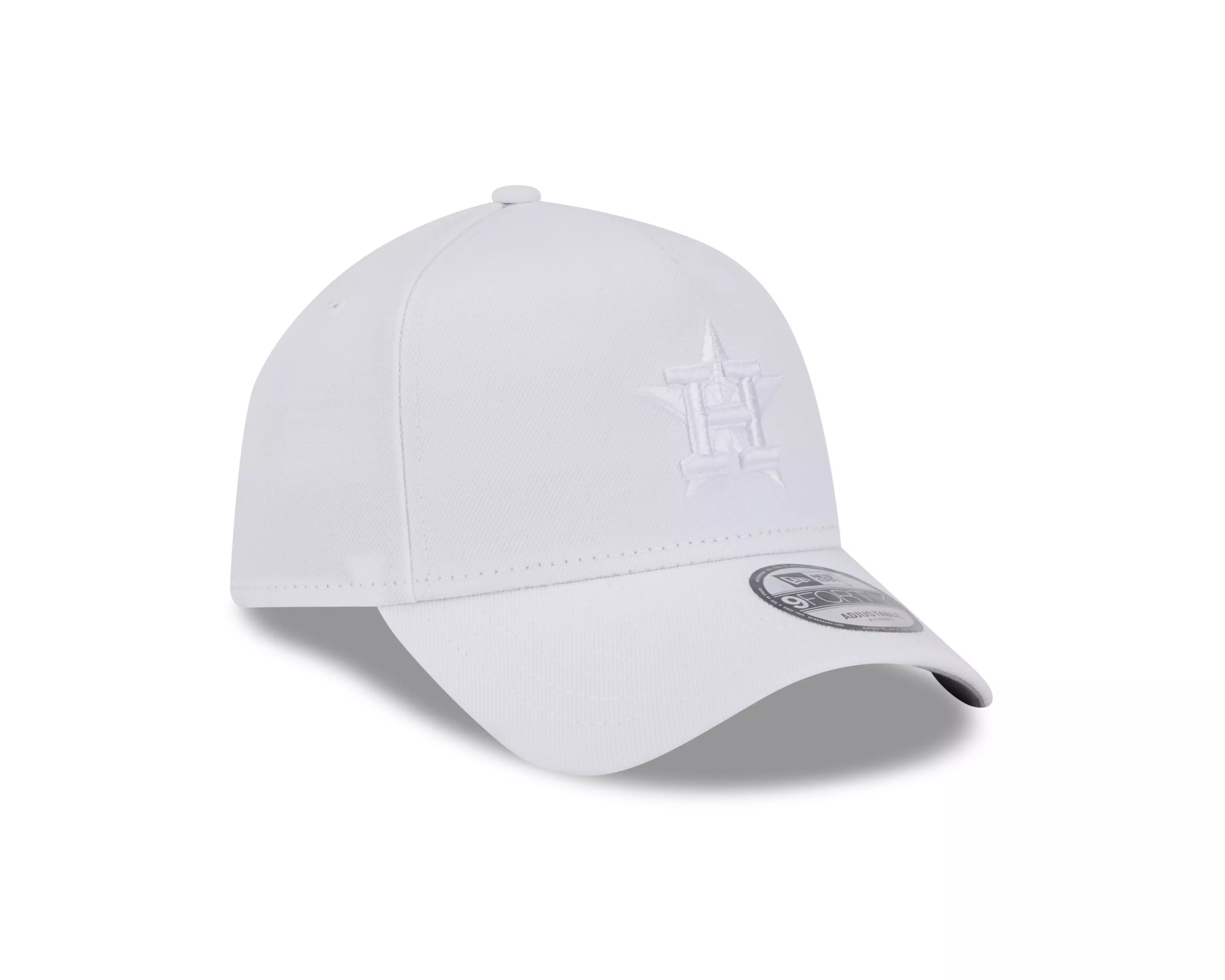 New Era Houston Astros 9FORTY Snapback-Triple White - WHITE