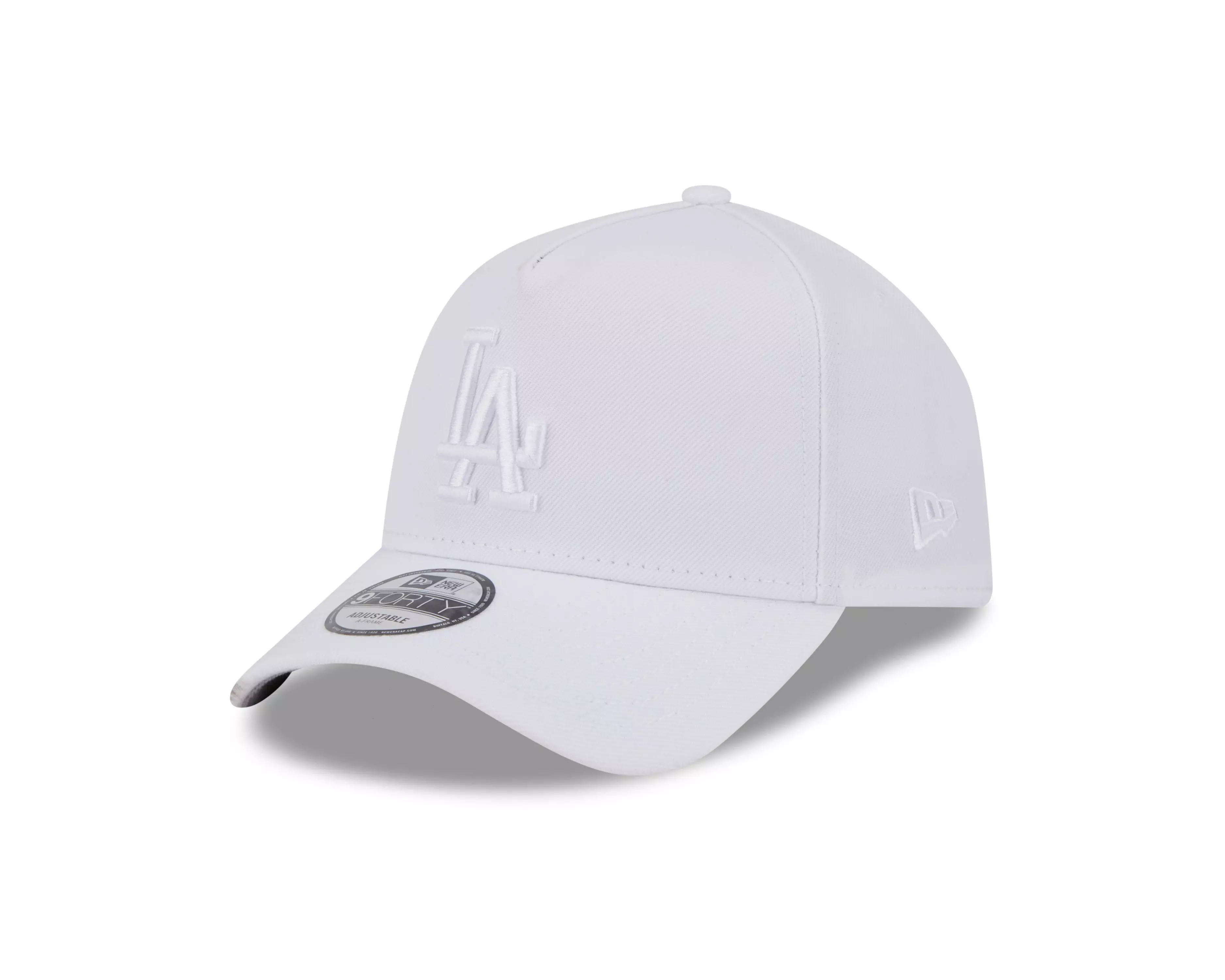 New Era Los Angeles Dodgers 9FORTY Snapback-Triple White - WHITE