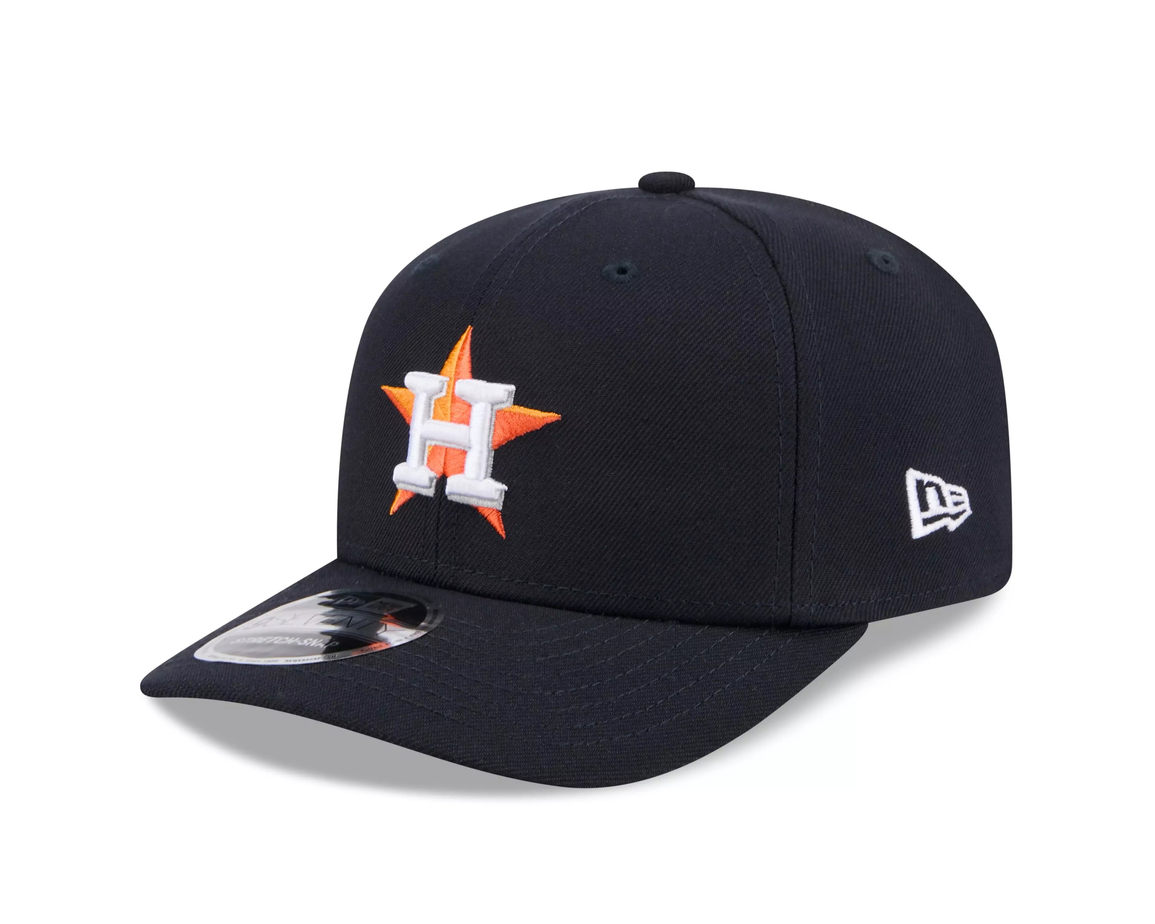 New Era Houston Astros 970 Snapback Hat - BLUE/ORANGE