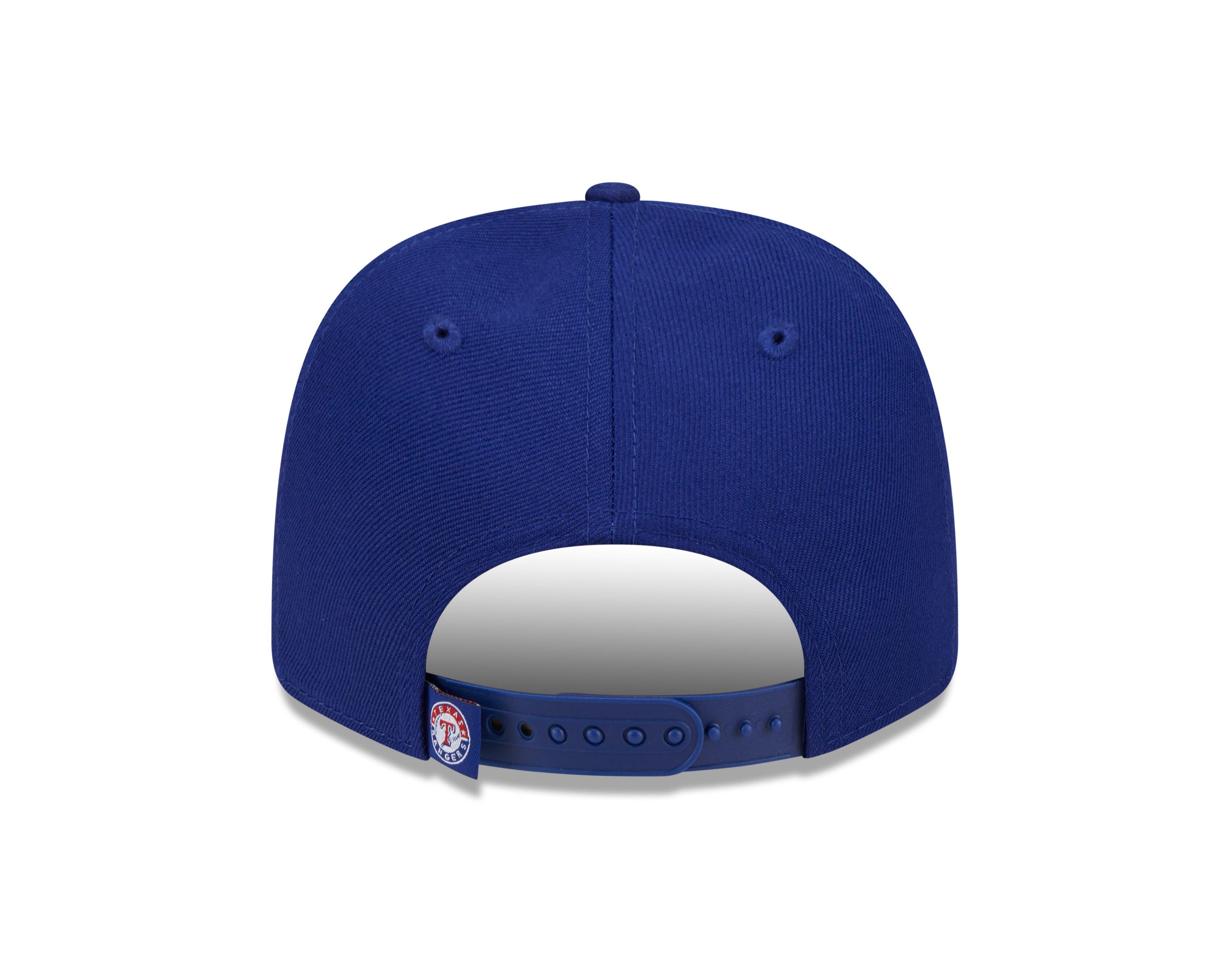 New Era Texas Rangers 970 Snapback Hat - BLUE/RED Thumbnail View 3