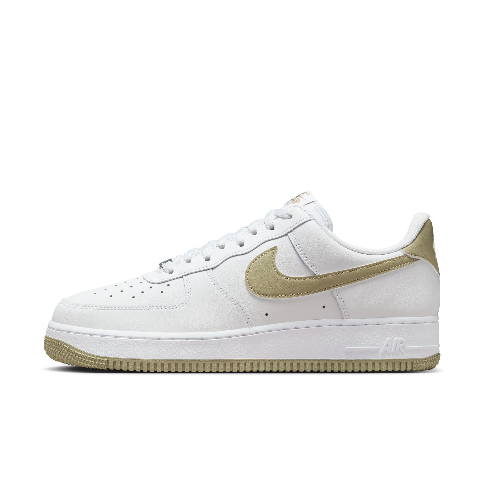 Nike Air Force 1 '07 "White/Neutral Olive" Men's Shoe - OLIVE Thumbnail View 3