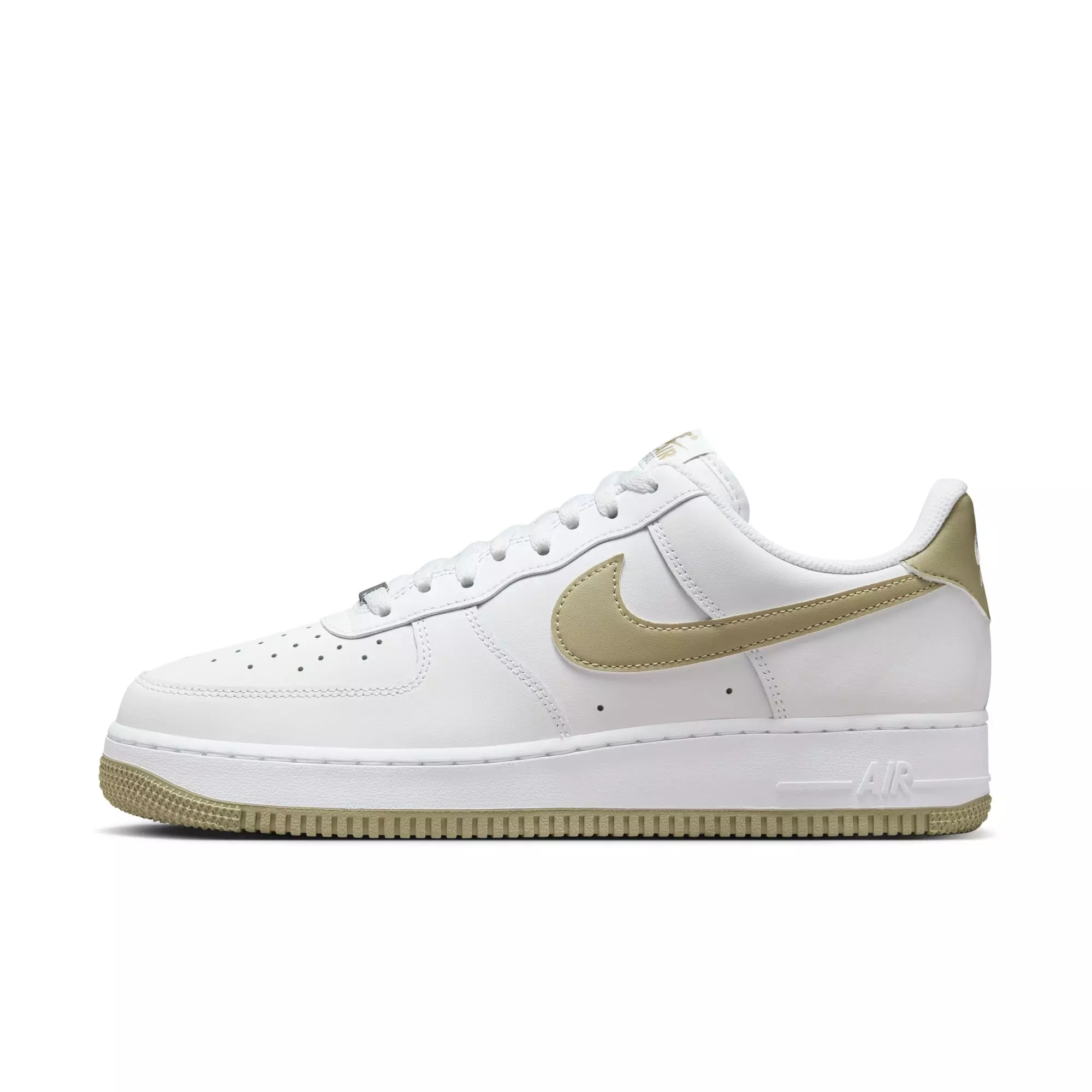 Nike Air Force 1 '07 "White/Neutral Olive" Men's Shoe - OLIVE
