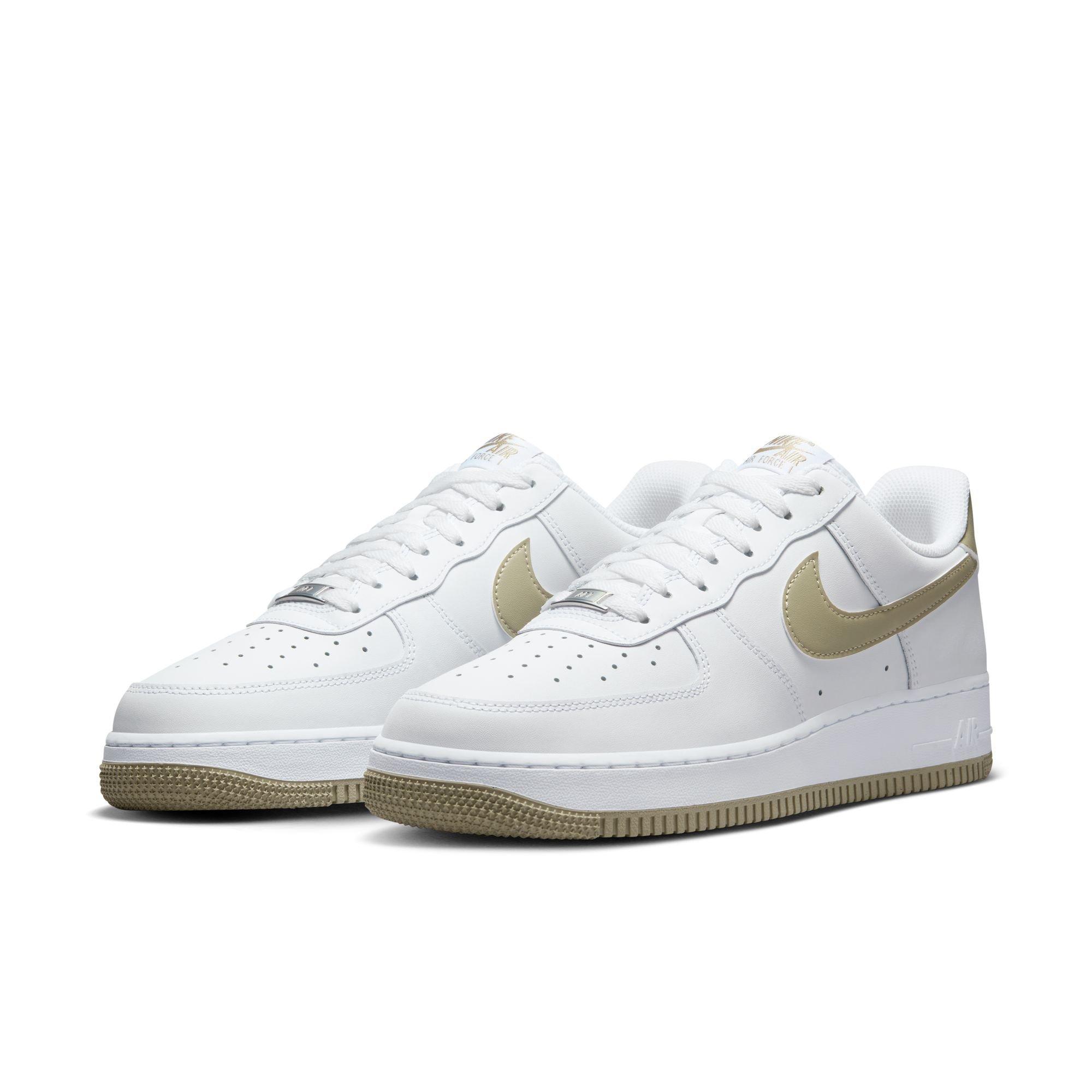 Nike Air Force 1 '07 "White/Neutral Olive" Men's Shoe - OLIVE Thumbnail View 5