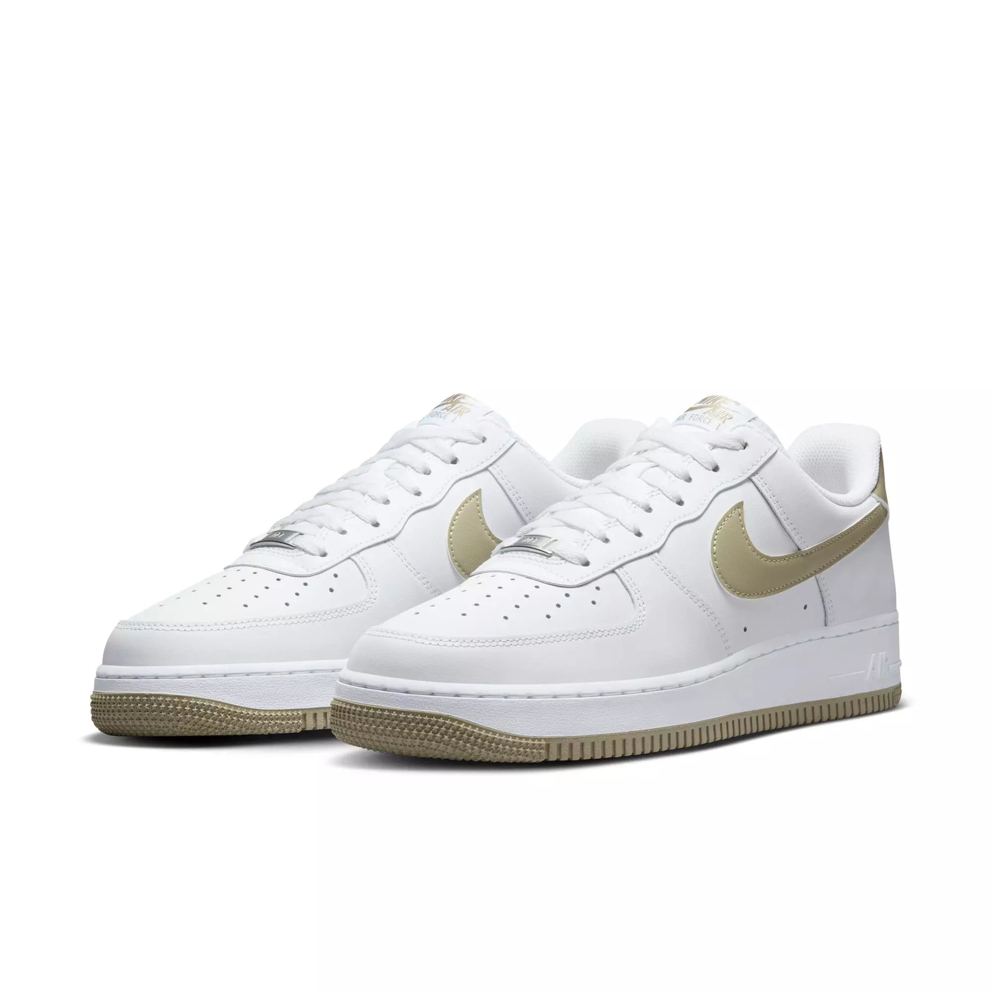 Nike Air Force 1 '07 "White/Neutral Olive" Men's Shoe - OLIVE