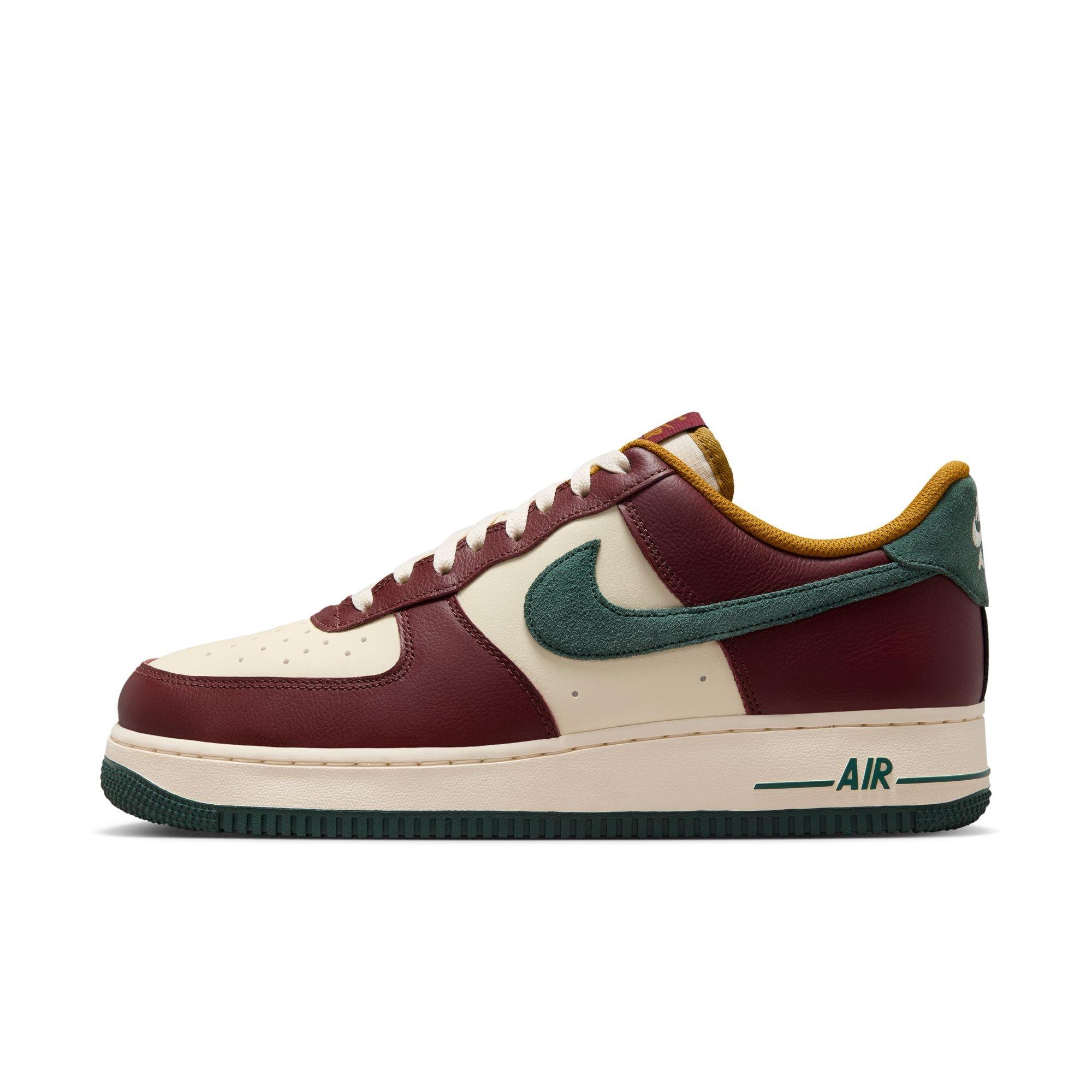 Nike Air Force 1 '07 LV8 Men's "Coconut Milk/Vintage Green/Dark Team Red" Shoe