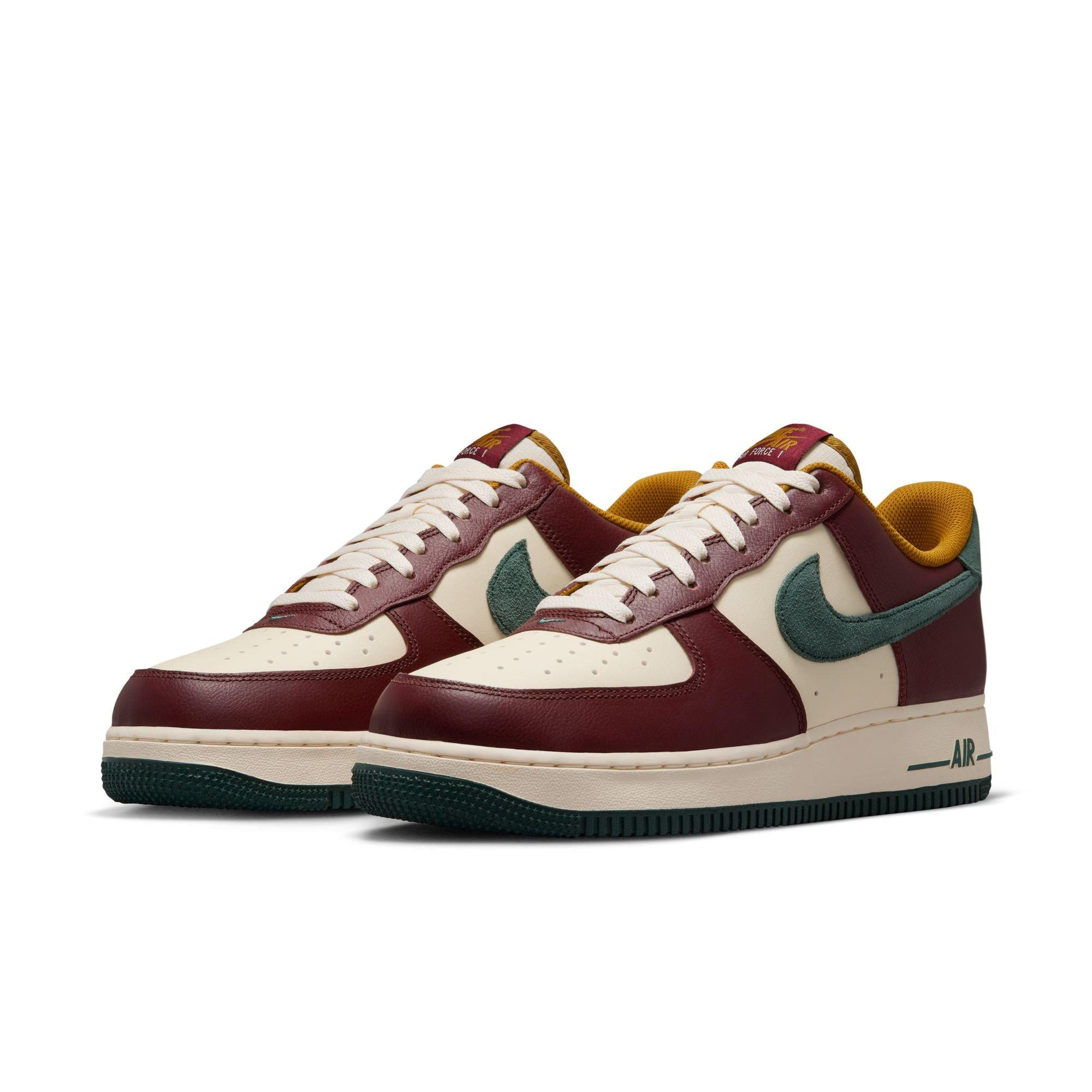 Nike Air Force 1 '07 LV8 Men's "Coconut Milk/Vintage Green/Dark Team Red" Shoe