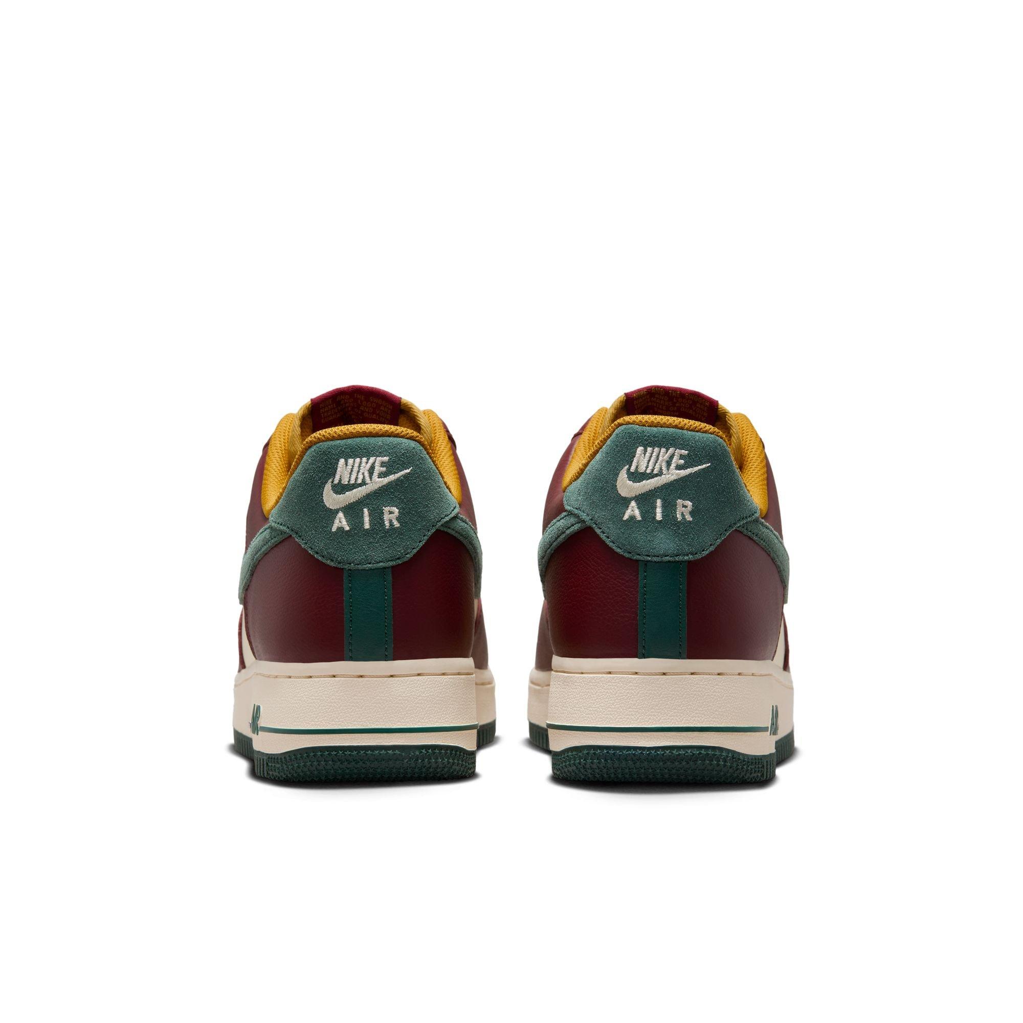 Nike Air Force 1 '07 LV8 Men's "Coconut Milk/Vintage Green/Dark Team Red" Shoe