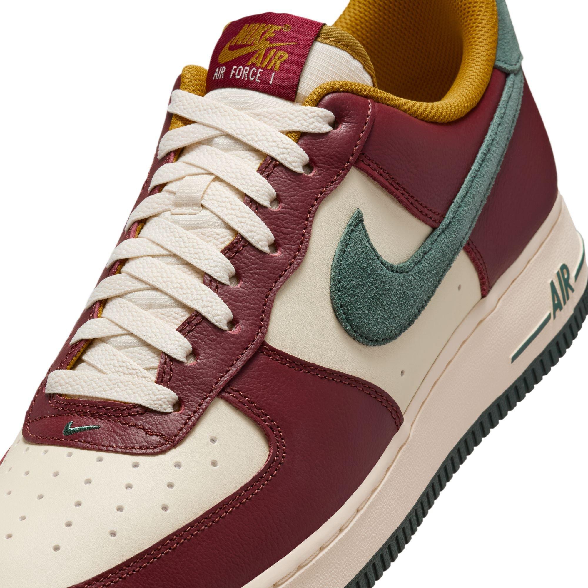 Nike Air Force 1 '07 LV8 Men's "Coconut Milk/Vintage Green/Dark Team Red" Shoe