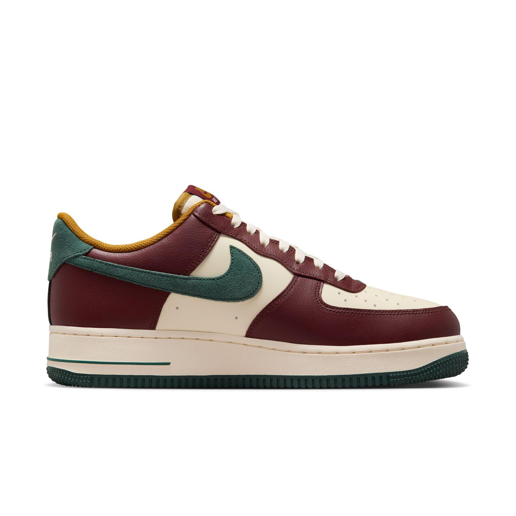 Nike Air Force 1 '07 LV8 Men's "Coconut Milk/Vintage Green/Dark Team Red" Shoe