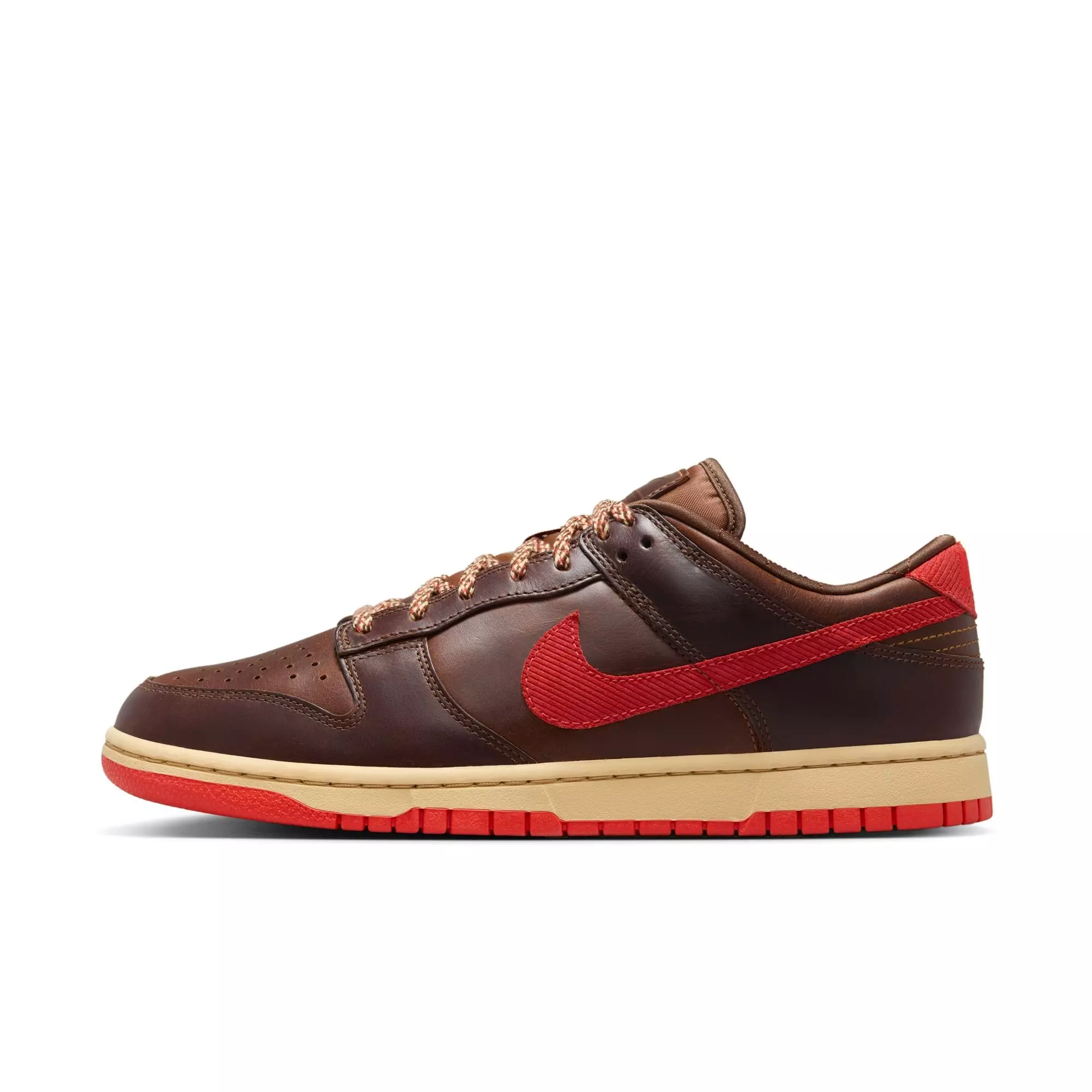 Nike Dunk Low Retro "British Tan" Men's Shoe - BRITISH TAN/PICANTE RED/SESAME